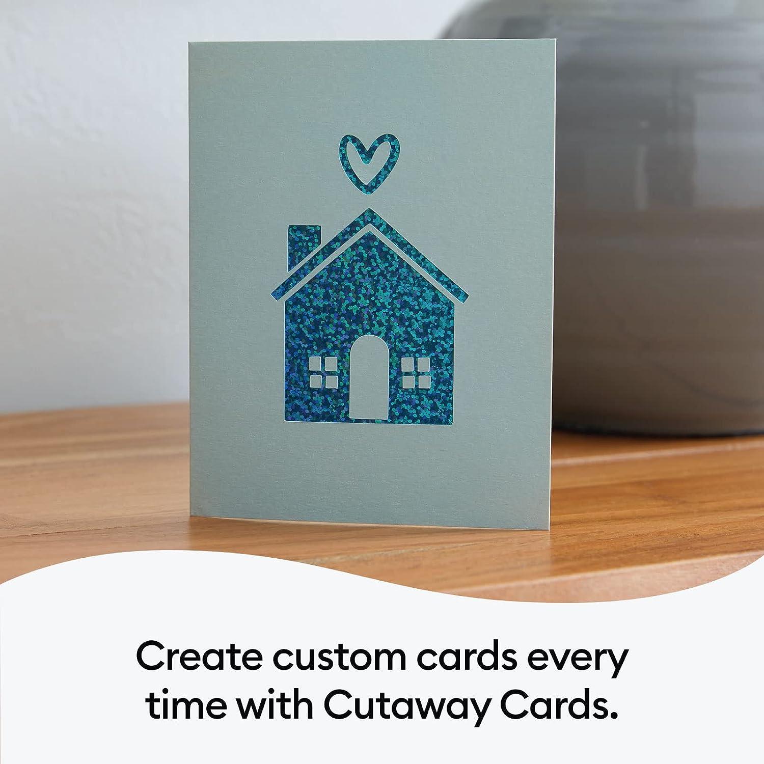 How to Make Cutaway Cards on the new Cricut Card Mat 2x2 