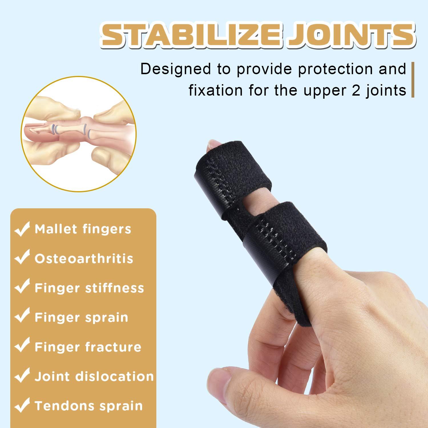 Splint for Broken Finger - Finger Injury Splint - Plastic Finger