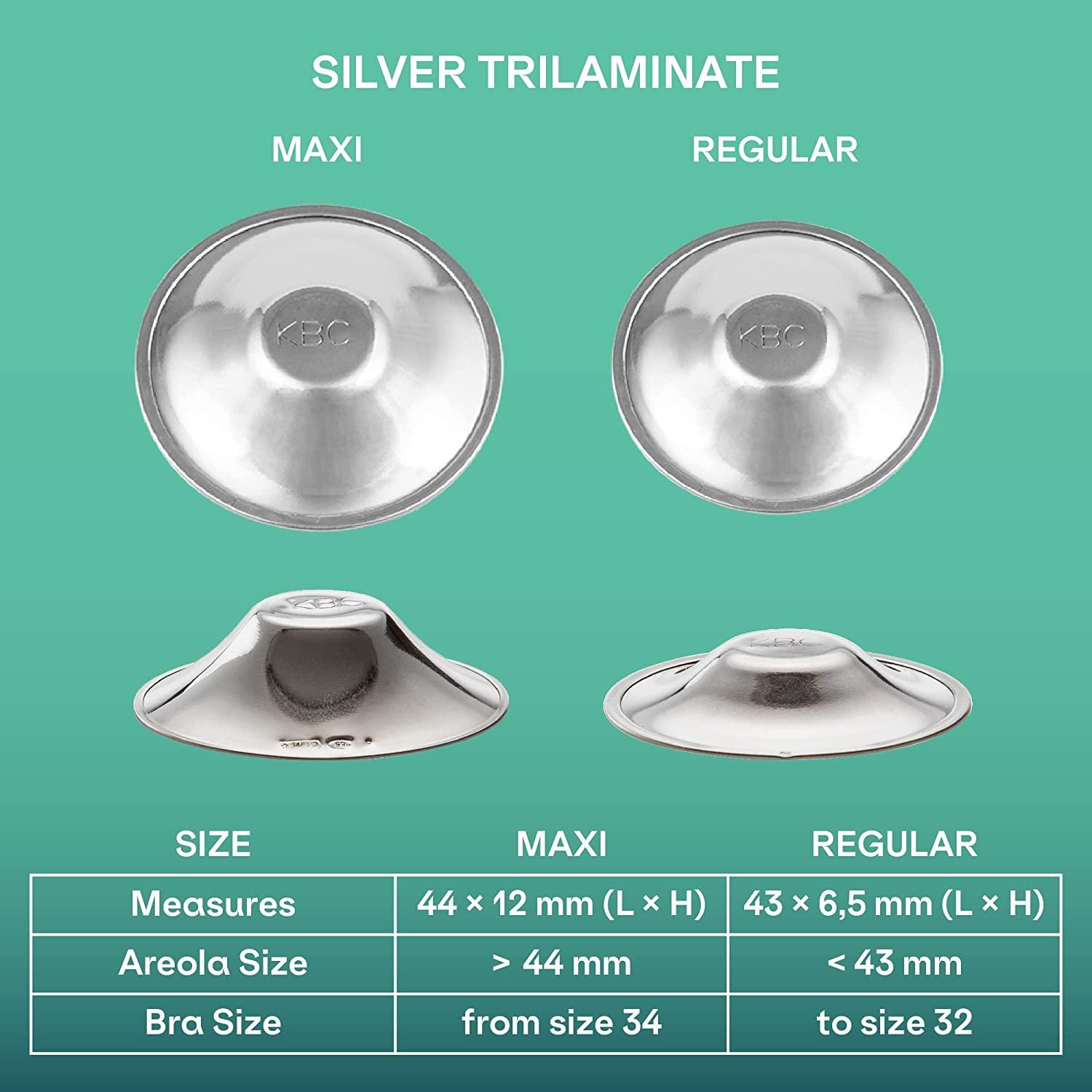 Koala Silver Cups  Silver nipple shields – Koala Babycare