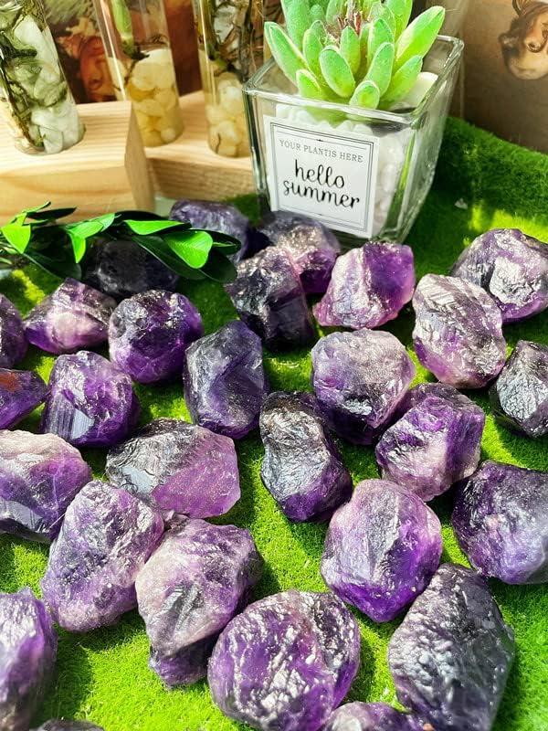 Tumbled Natural Amethyst Crystal – Good Juu Juu