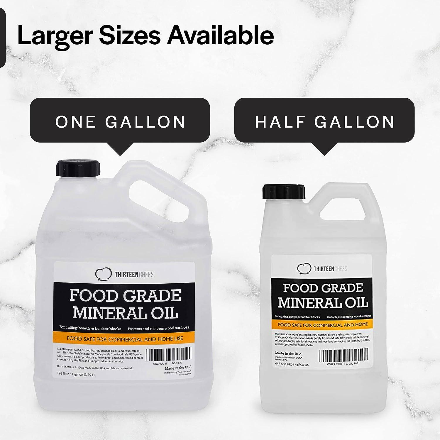Food Grade Mineral Oil, 1 Gallon (128oz)