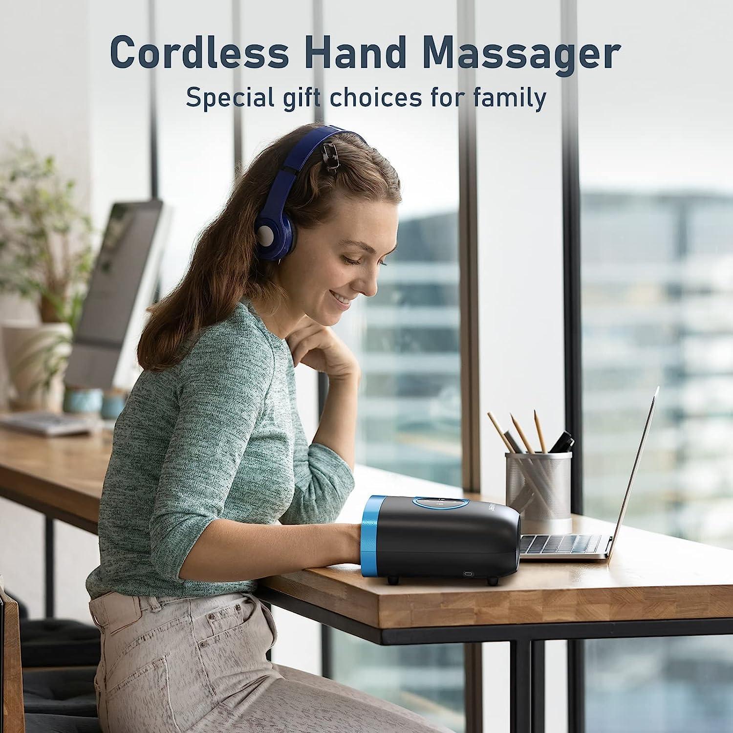 Hand Massager - Hand Massager For Arthritis And Carpal Tunnel - Cordless Hand  Massager With Heat And Air Compression For Pain Relief, Joint Pain