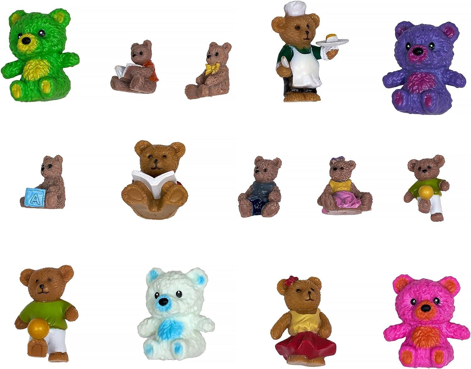Bath Bomb Fizzies with Surprise: 6 Bear Family Toys Inside Bath
