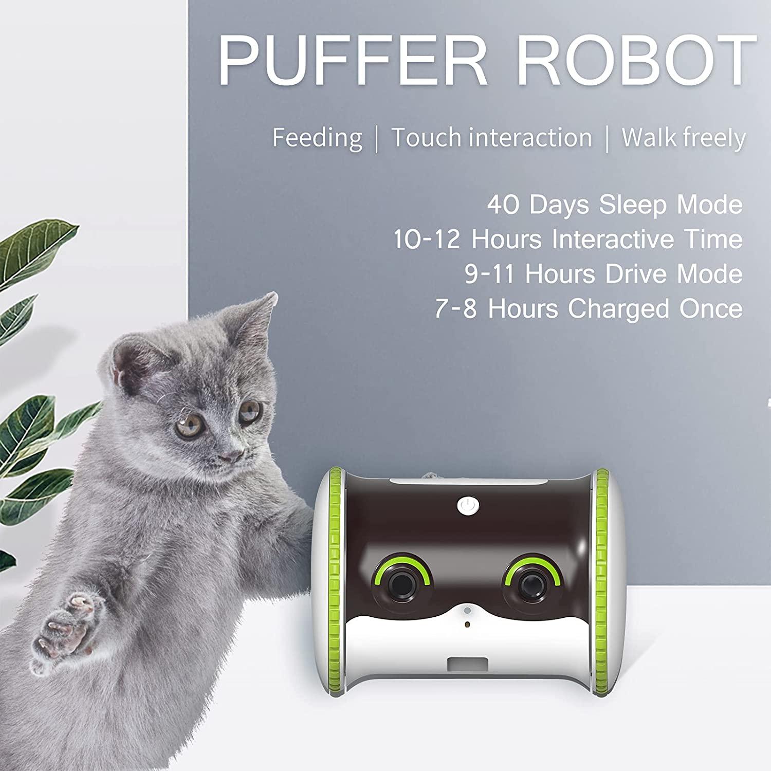 Intelligent Pet Robot for Walk Your Dogs Wide - Angle Camera Dog