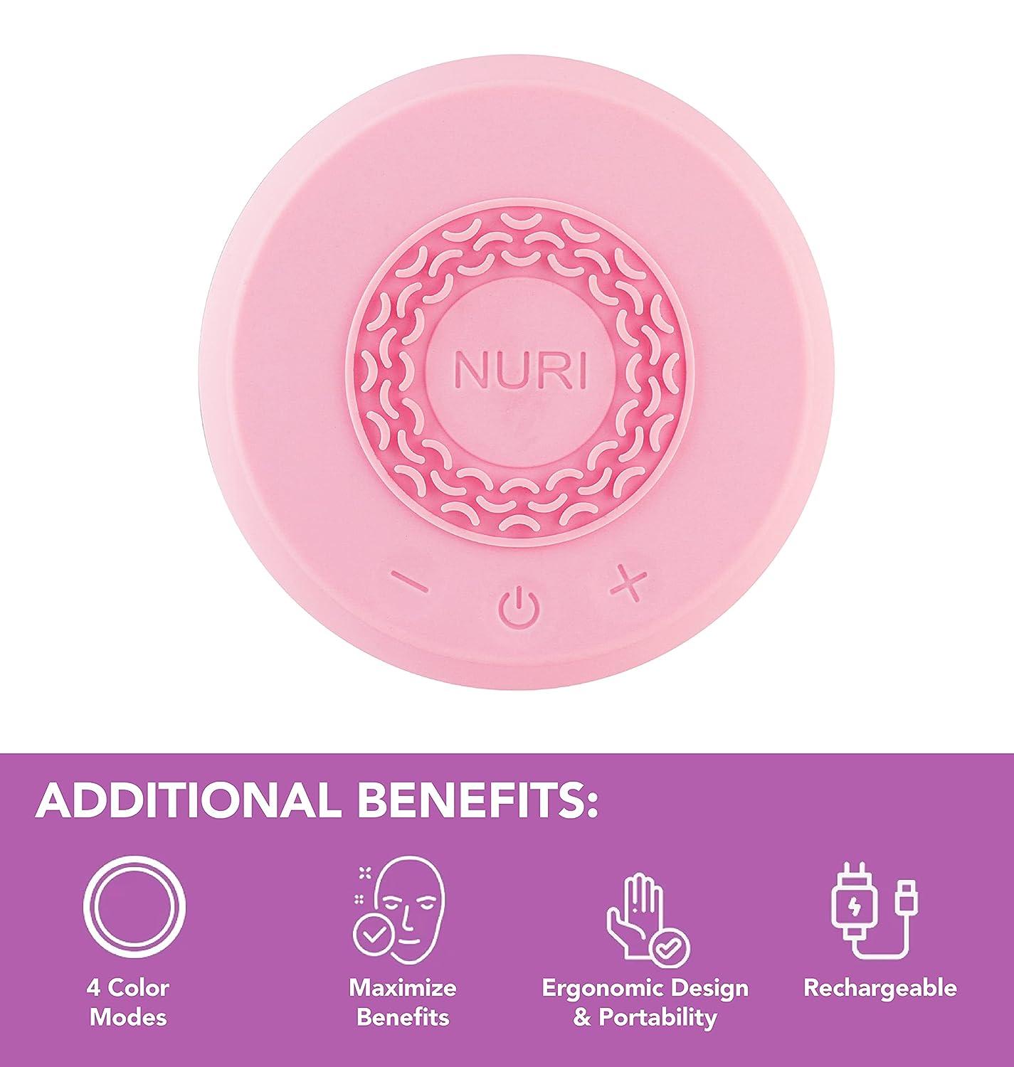 Unlock radiant skin with NURI's LED Thermal Smart Facial Skincare