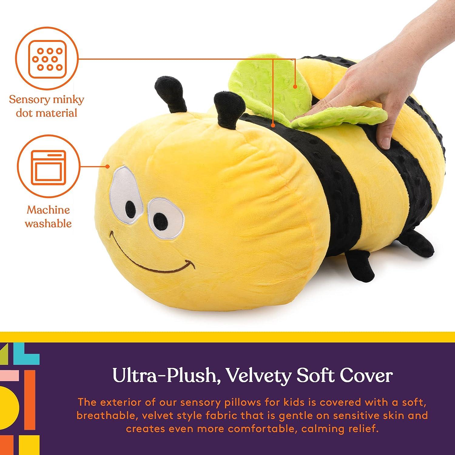 Happy Smile Bee Yellow Animal Soft Plush Custom Baby Stuffed Toys
