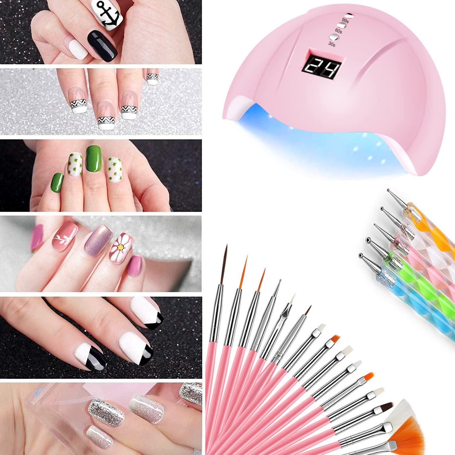 Buy Maycreate Multicolor Nail Files Buffing Polish Pro Manicure Art Tools  Kit Professional Arch Shape Filers Shaper- Online at Best Prices in India -  JioMart.