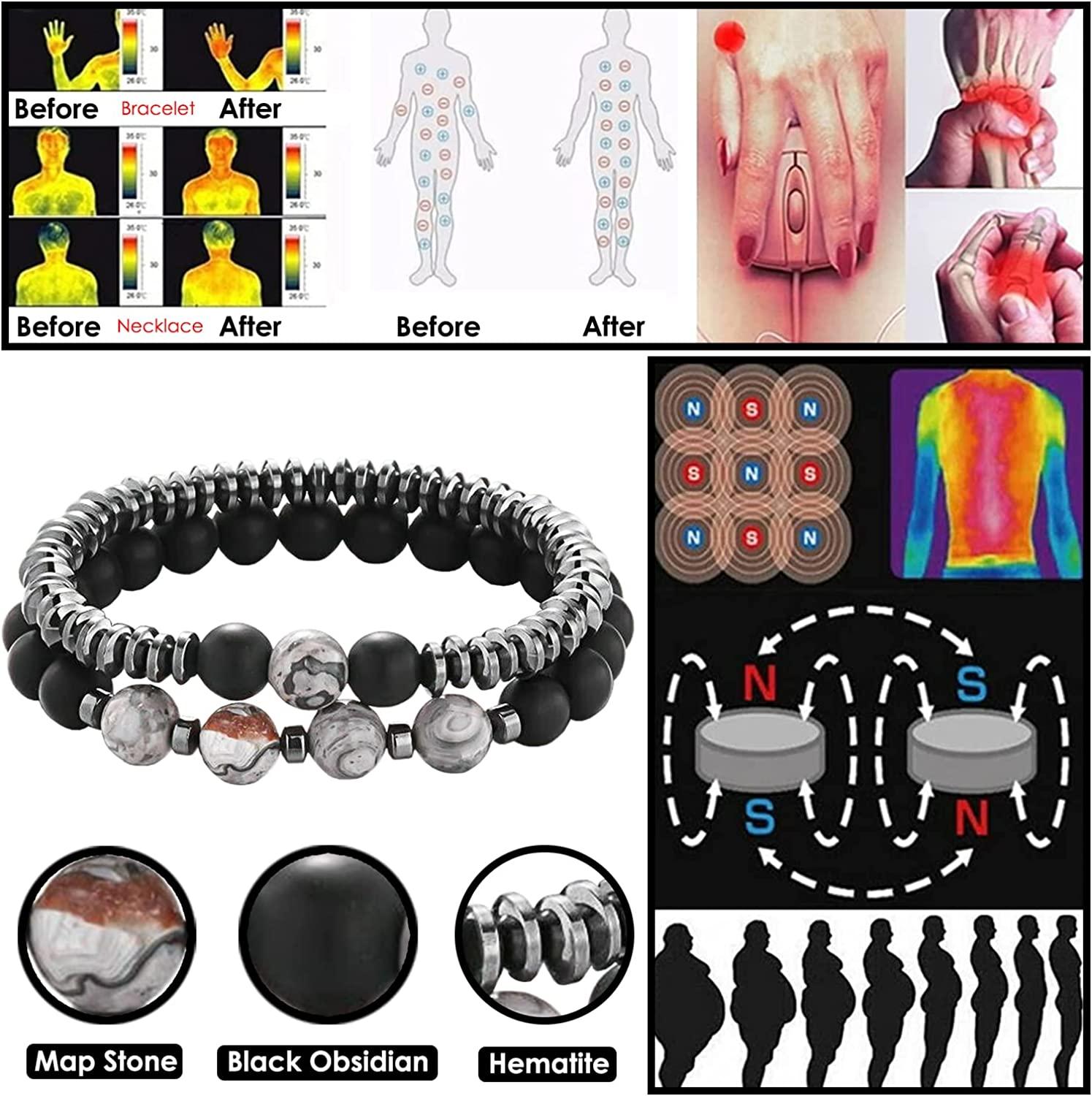 Magnetic Bracelet Copper Ladies Men Healing Arthritis Pain Cuff Twisted  Pattern - Magnetic Bracelet - Accessories | Gijja