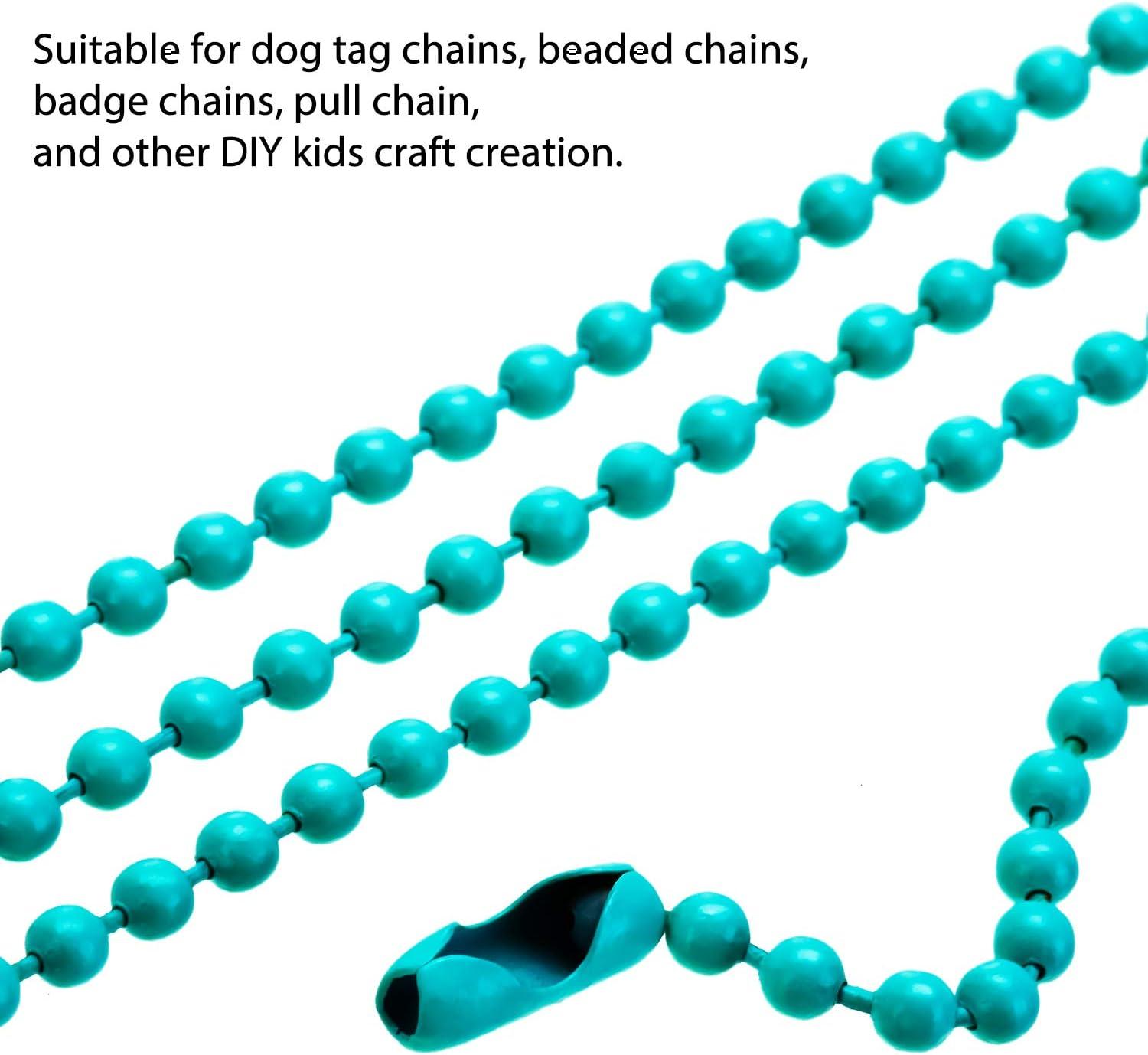 COHEALI 100pcs Keychain Jewelry Chains for Making Jewelry Dog  Tag Chains Ball and Chain Jewelry Supplies Necklace Chains Beads Chain for  Decoration Beaded Chain Key Chain Iron Accessories : Arts, Crafts