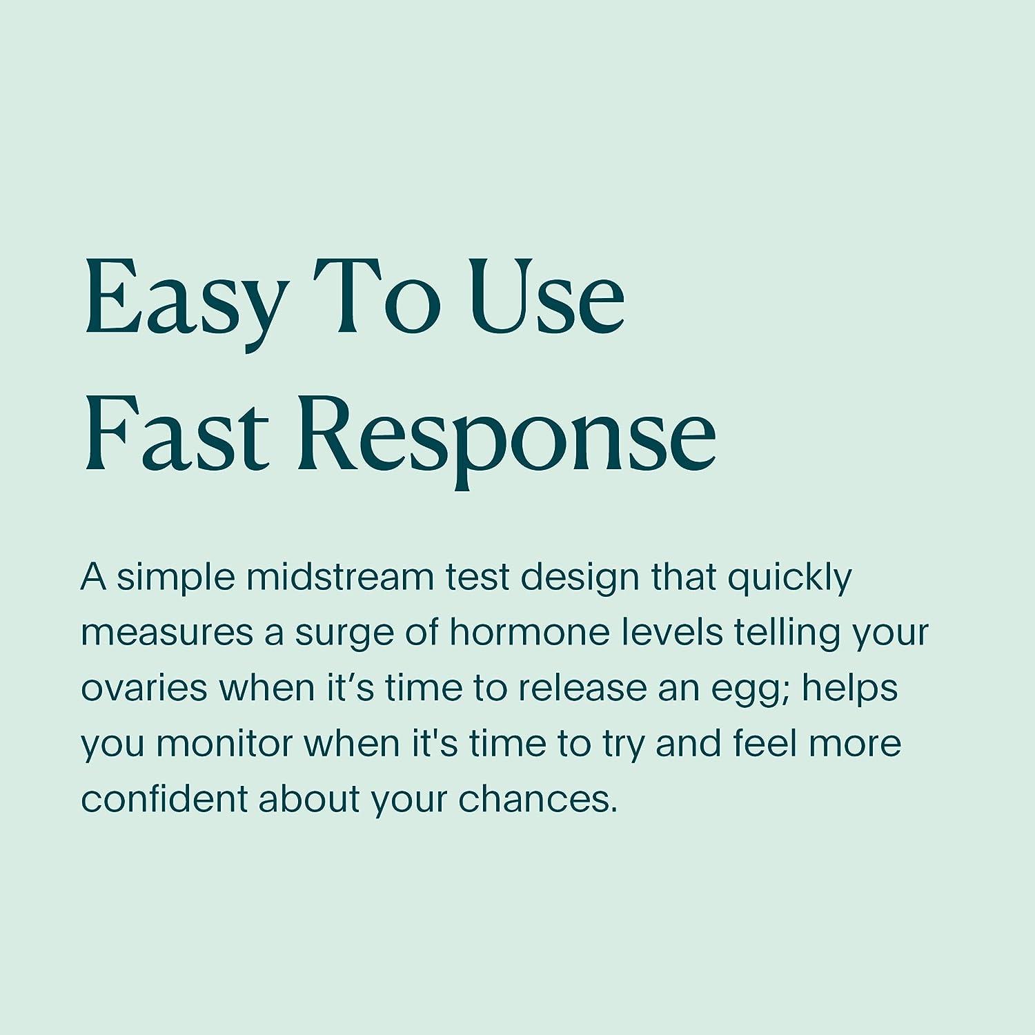  Natalist Ovulation Tests Home Fertility Predictor Kit for Women  - Clear & Accurate Rapid Result Tracker Helps Get Timing Right While  Planning for Baby - 10 Count (5) : Health & Household