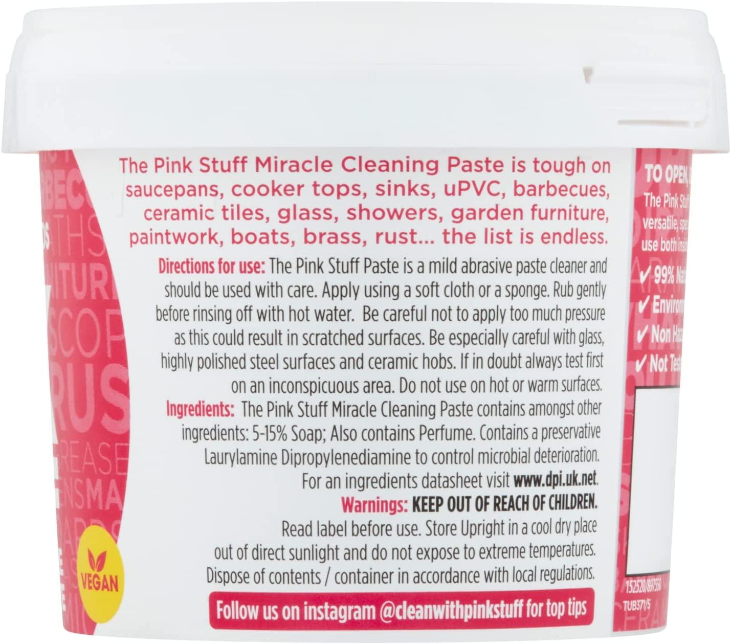 The Pink Stuff The Miracle Cleaning Paste 