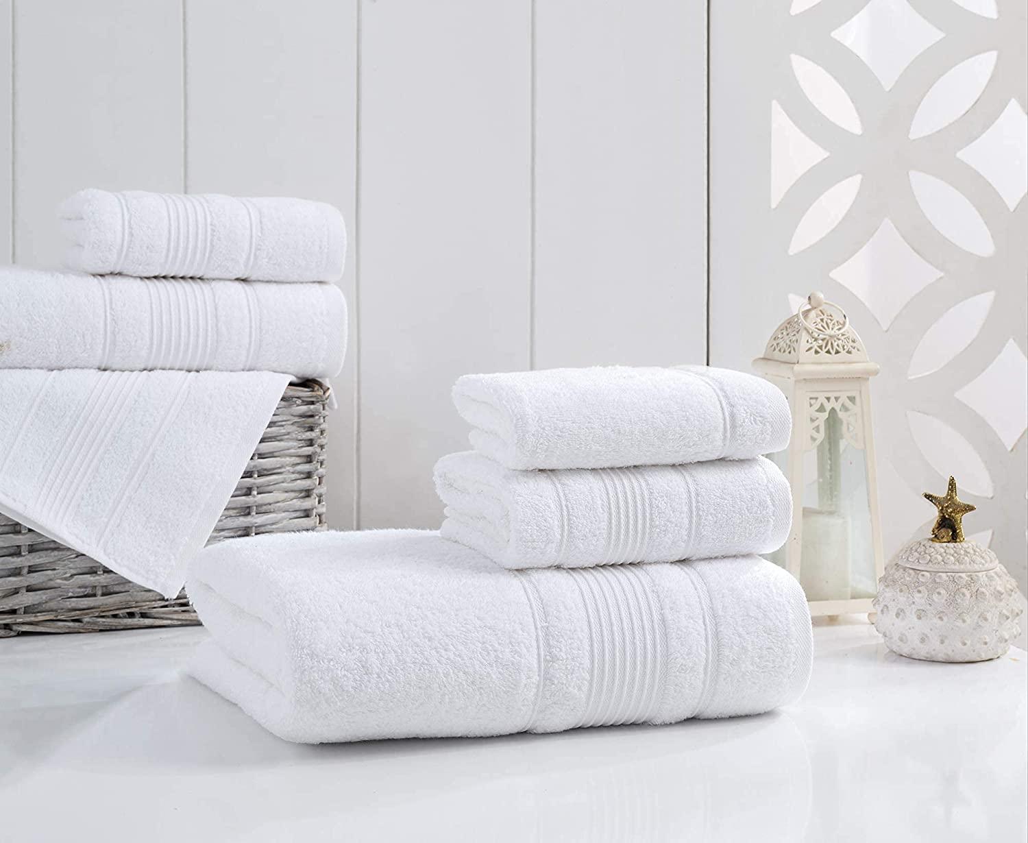 4-Piece Set Premium Quality Bath Towels for Bathroom, Quick Dry Soft A