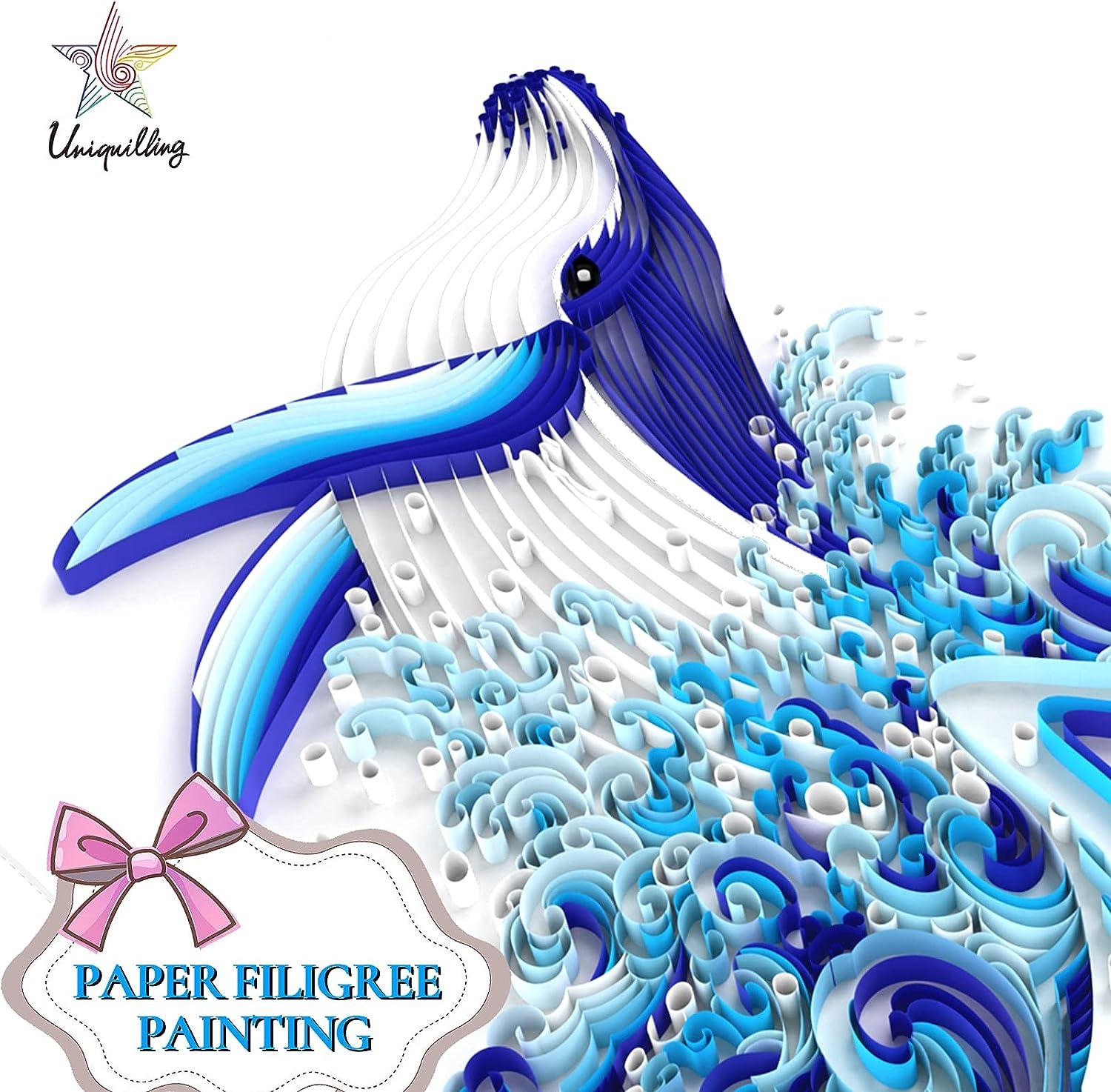 Quilling Paper - Ocean Waves  Quilling, Quilling paper craft