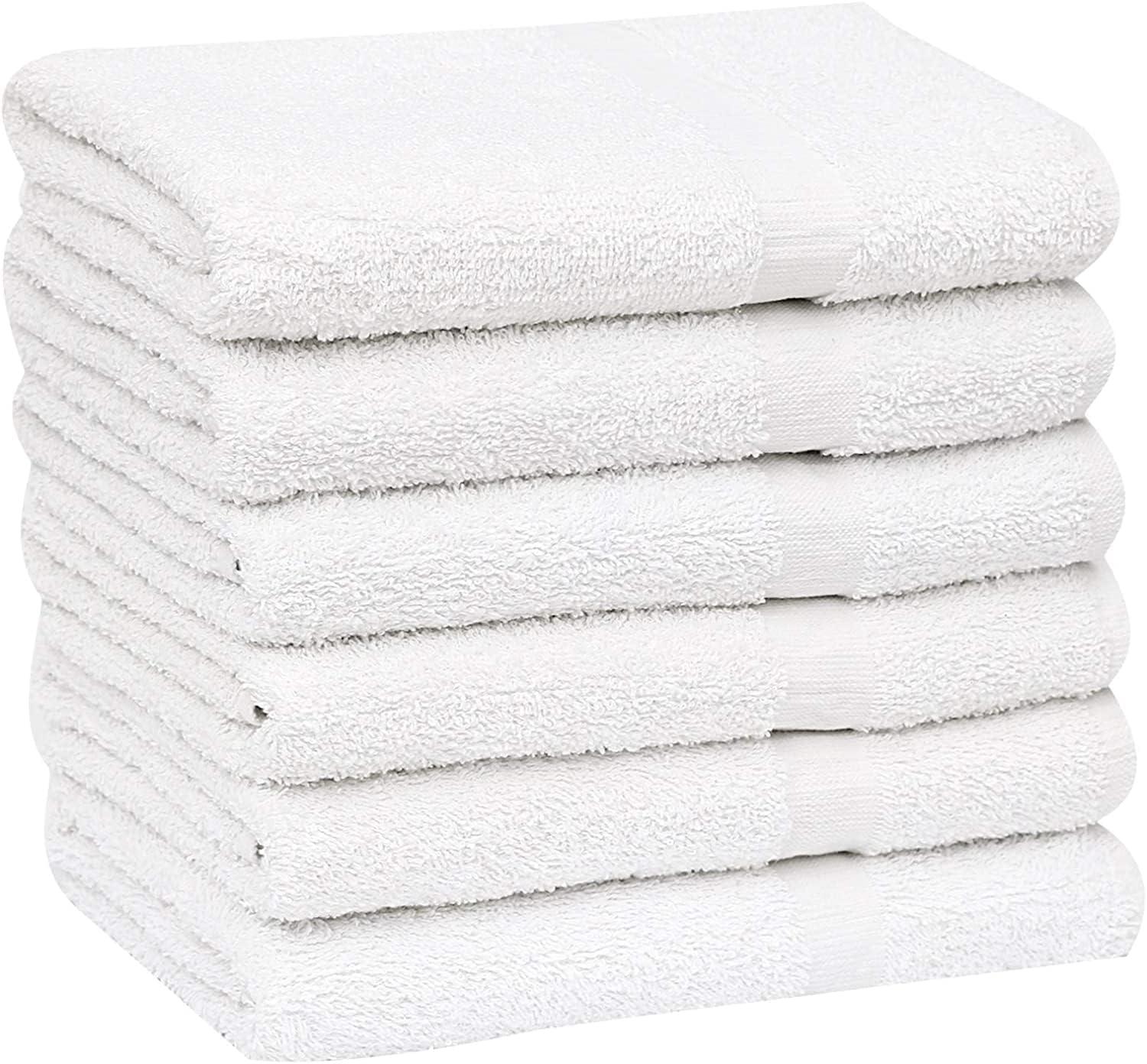White French Terry Towel, 12-Pack
