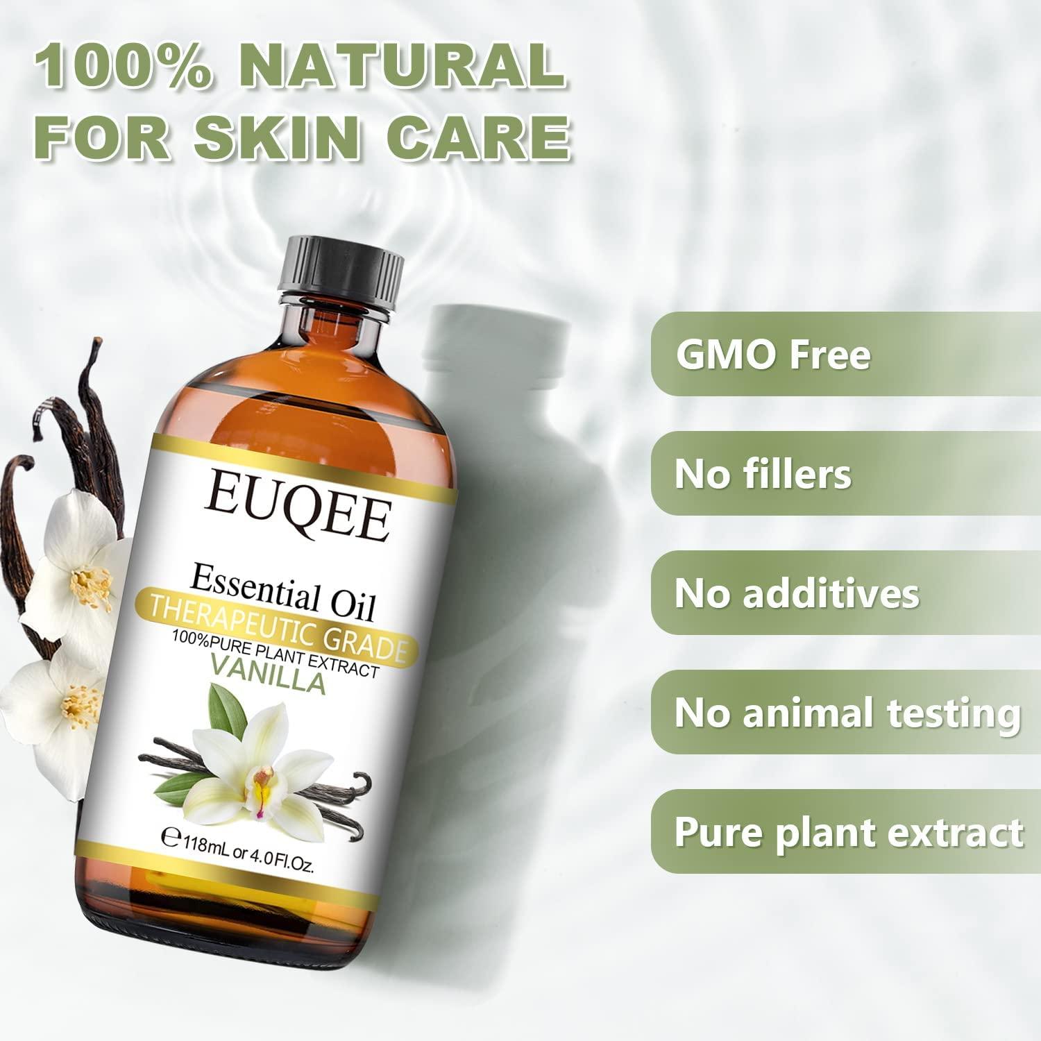 Coconut Vanilla Essential Oil 10 ml - Organic Plant Premium Grade Blend  Essential Oil for Aromatherapy, Skin Care, Diffuser
