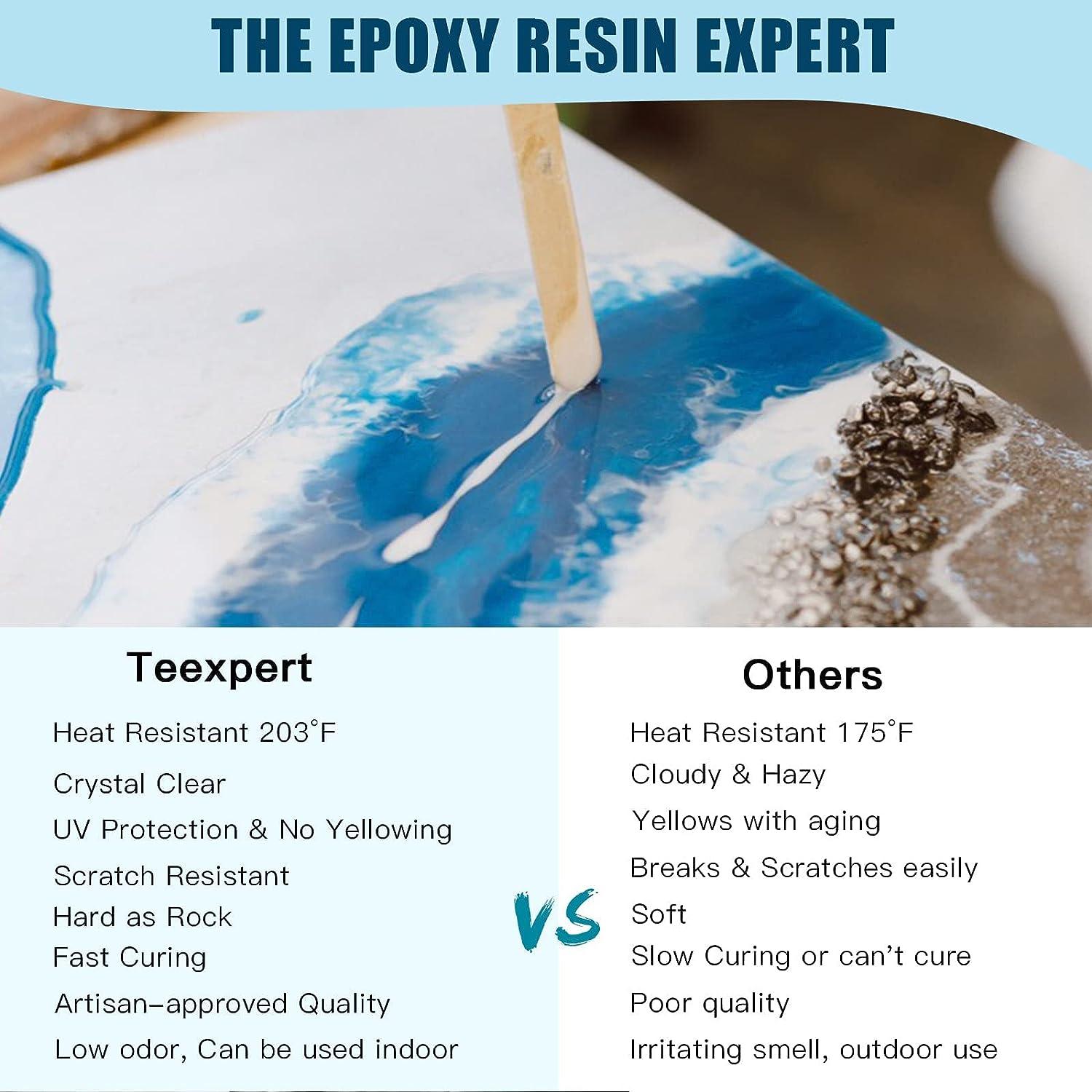 ART RESIN 16 OZ KIT Crystal Clear Epoxy Resin, Art and DIY Art