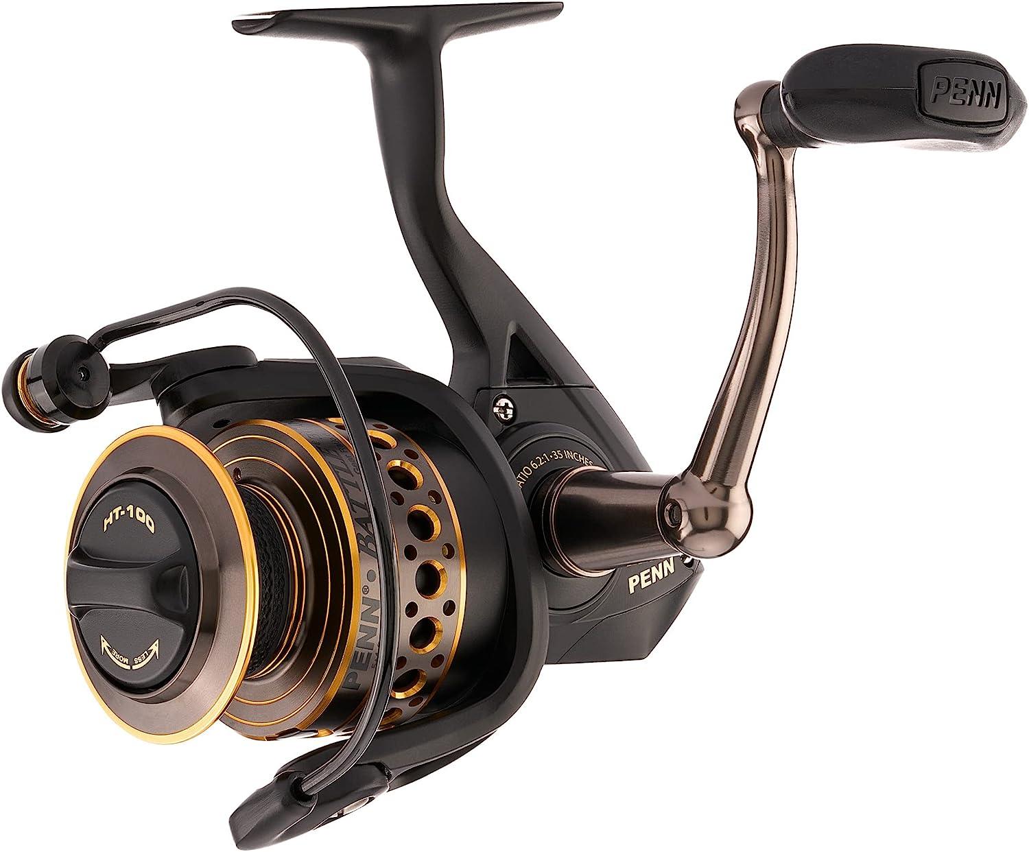 PENN Battle Spinning Reel Kit, Size 3000, Includes Reel Cover and Spare  Anodized Aluminum Spool, Right/Left Handle Position, HT-100 Front Drag  System, Spinning Reels -  Canada