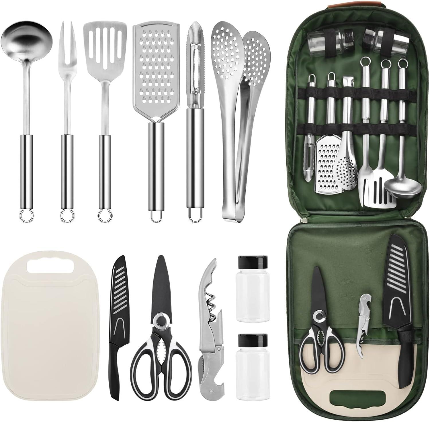 Camping Eating Utensils Set – My Kitchen Gadgets