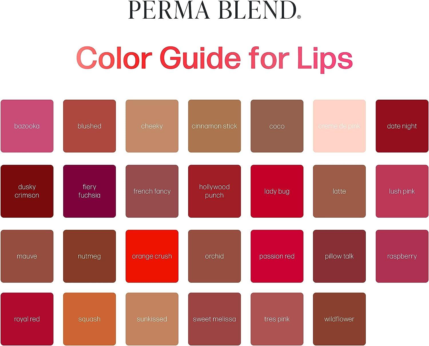 Perma Blend Luxe - Rose Lip Set - Permanent Lip Makeup & Microblading Lip  Blushing Kit with Victorian
