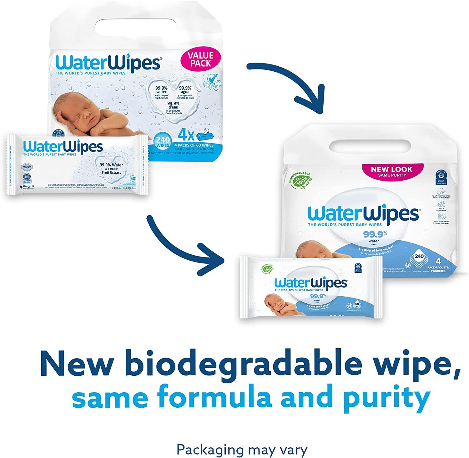 IYAZO Boutique - Lot de 240 lingettes Marque: WATERWIPES
