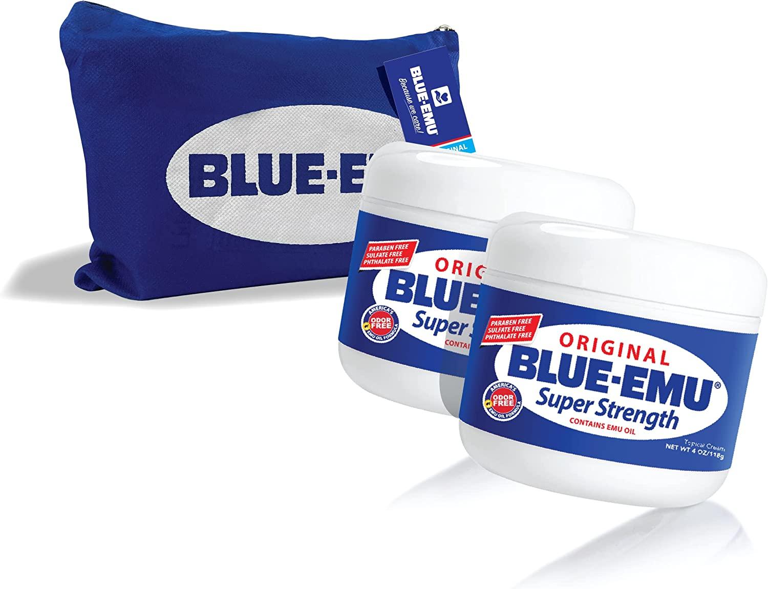 Blue Emu Original Analgesic Cream Super Strength Soothes Joints Muscles 12  Ounce 885513545534