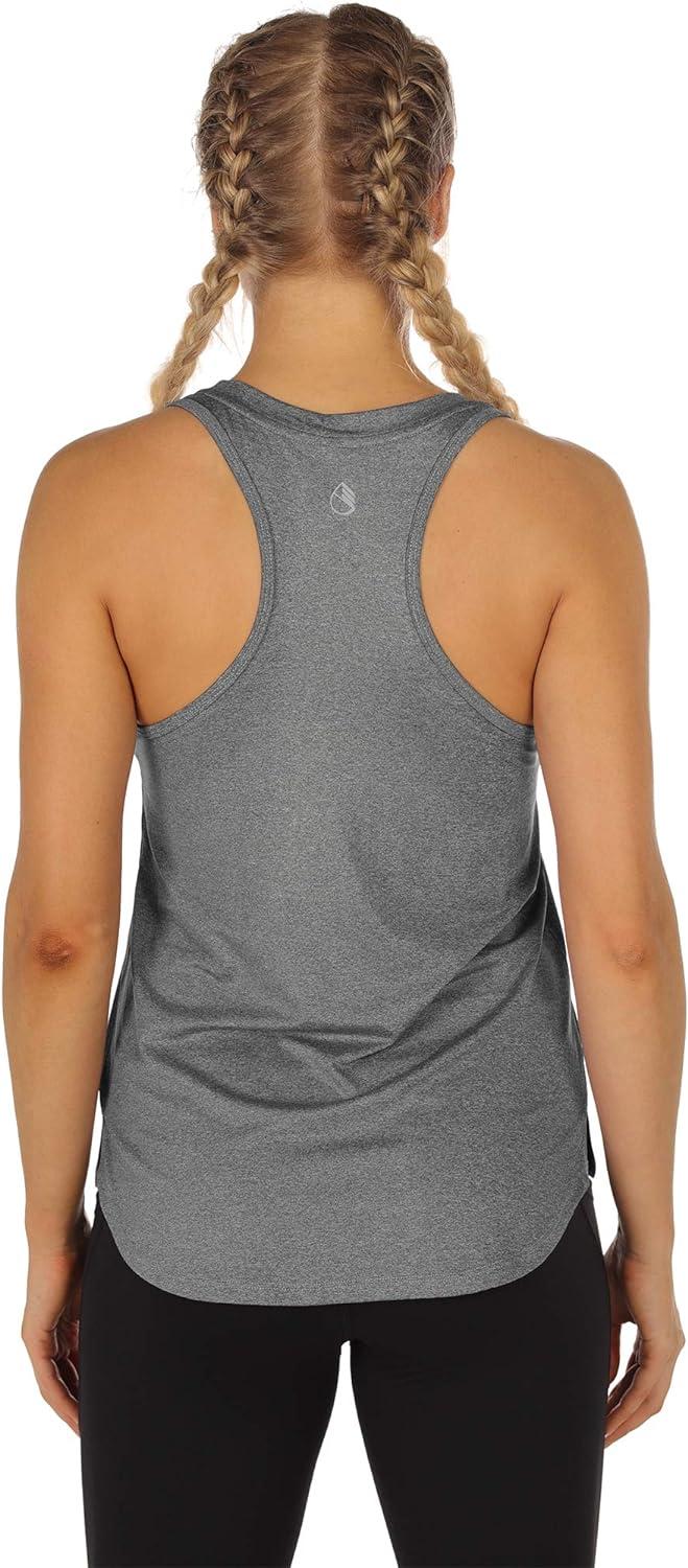 icyzone Built in Bra Workout Tank Tops for Women - India
