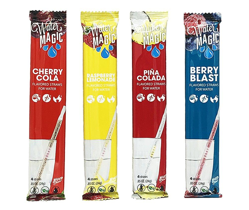 Water Magic Straws Raspberry Lemonade