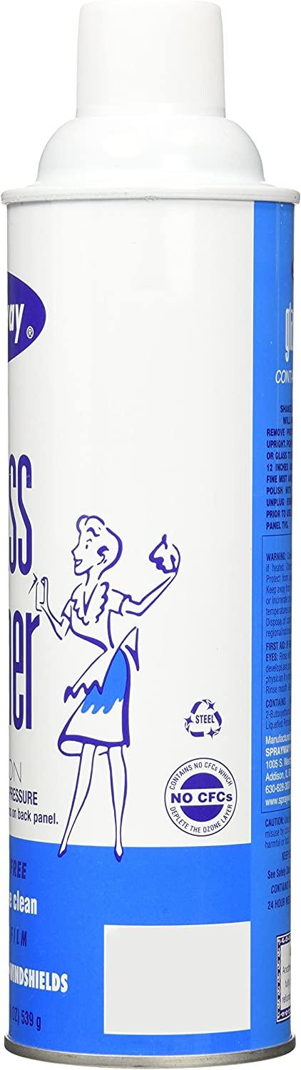 Sprayway Glass Cleaner, 19 oz. cans (Choose Pack Size)