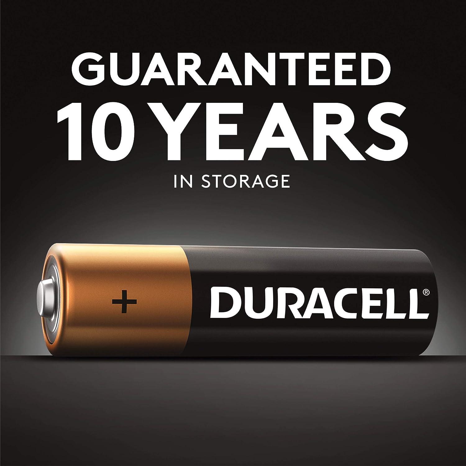 Duracell Coppertop 9V Battery, 6 Count Pack, 9-Volt Battery with  Long-lasting Power, All-Purpose Alkaline 9V Battery for Household and  Office Devices