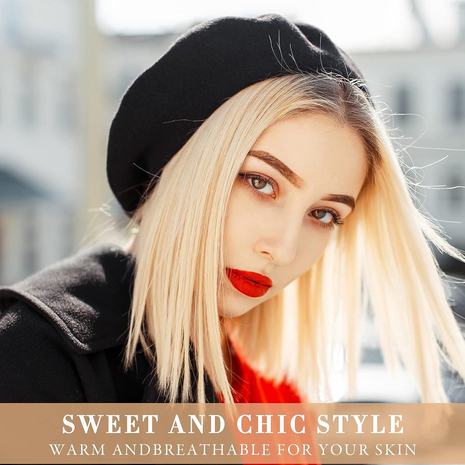 100% Wool Chic French Style Beret Hat Women Girls Classic Warm