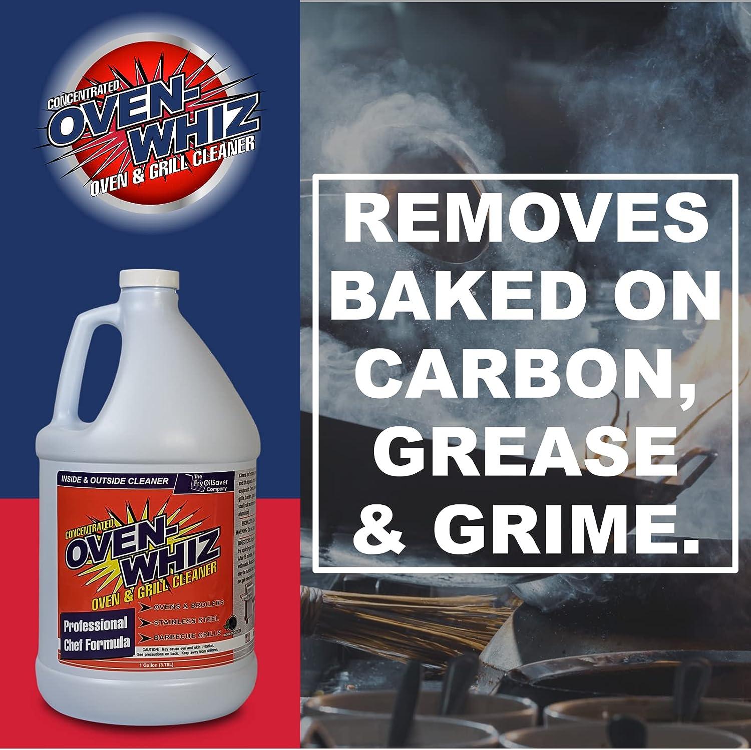 Oven Whiz Concentrated Oven & Grill Cleaner - 1 Gal - USA