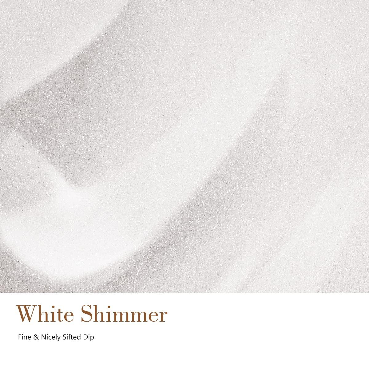 White shimmer