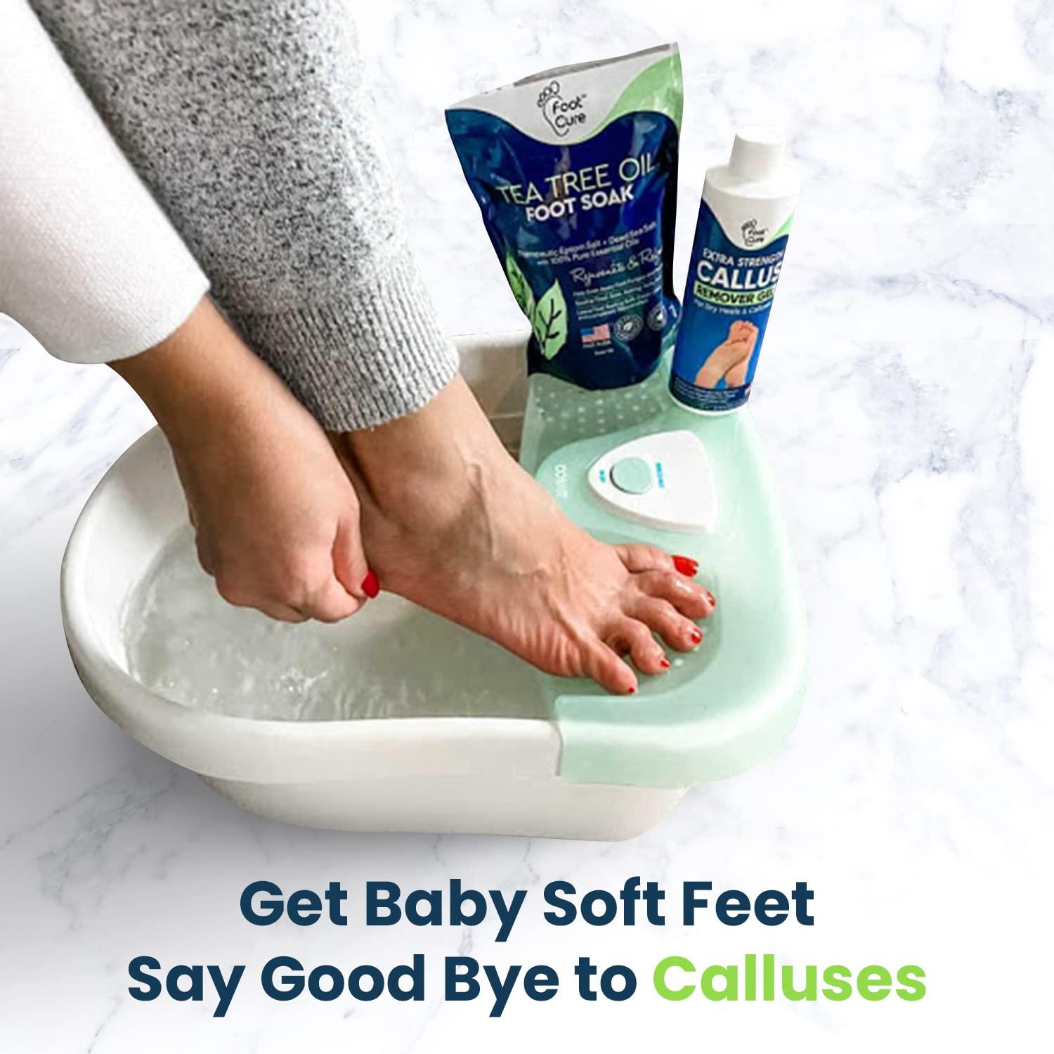Dr Foot Callus Remover Gel Helps to remove Calluses and Corns also helps  for Dry, Cracked skin with the Goodness of Urea, Tea Tree Oil, Coconut Oil,  Aloe Vera Gel - 100ml 
