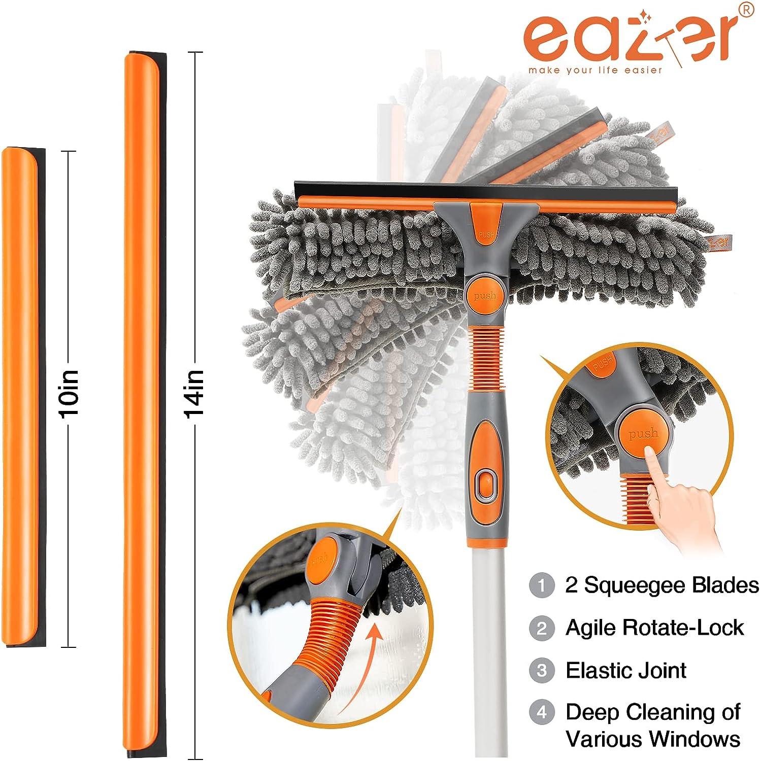 3 in 1 Floor Scrub Brush with Squeegee, 2022 New Floor Brush