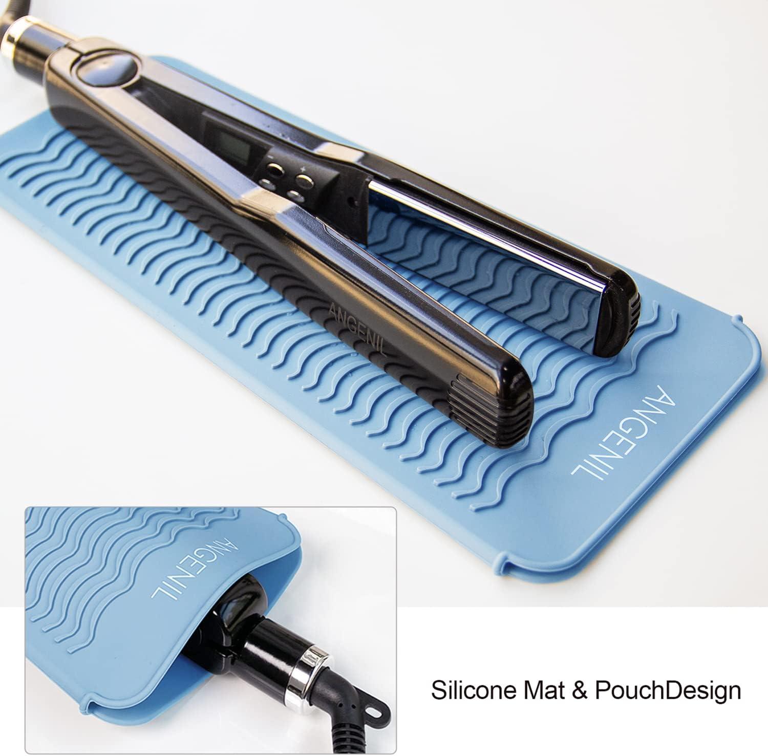 Curlini Portable Hair Curler Silicone Heat Proof Mat