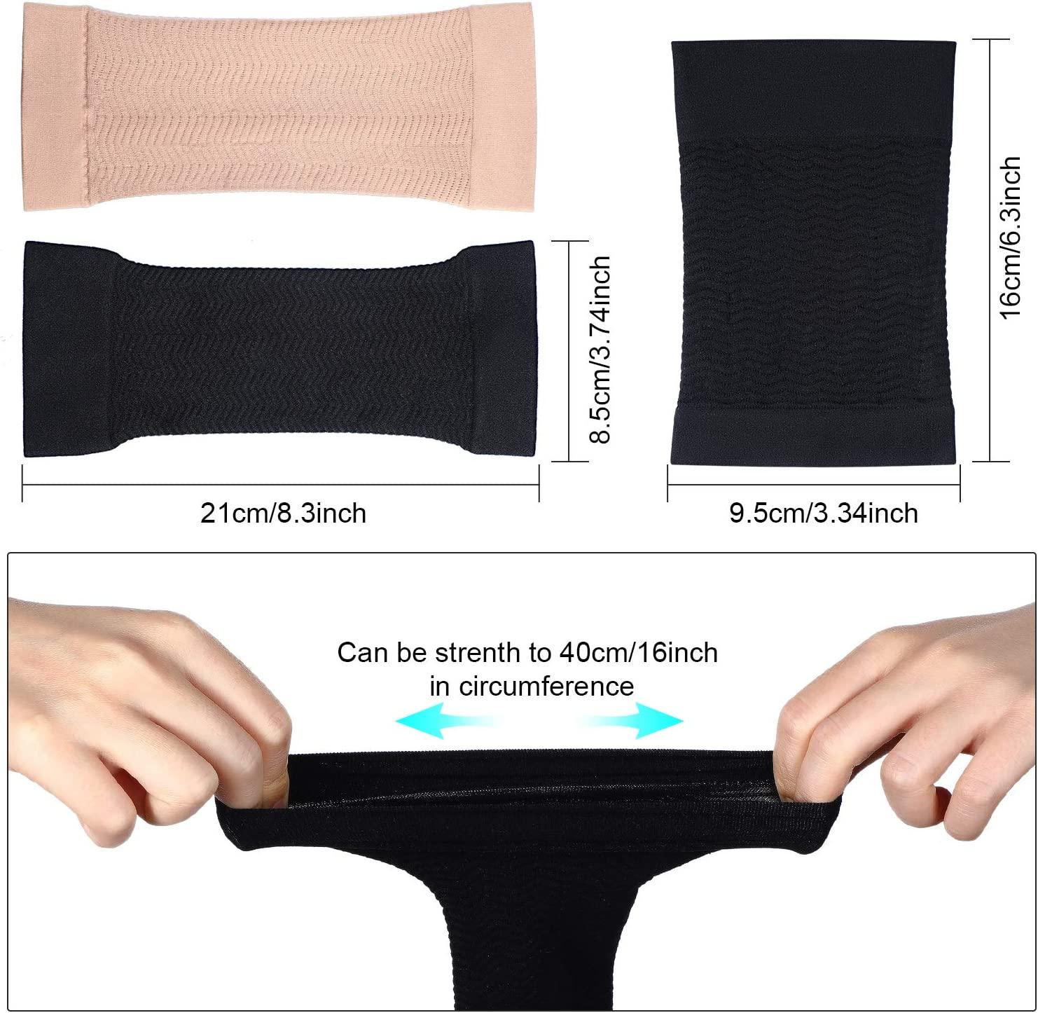 1Pair Arm Slimming Shaper Wrap, Arm Compression Sleeve Women