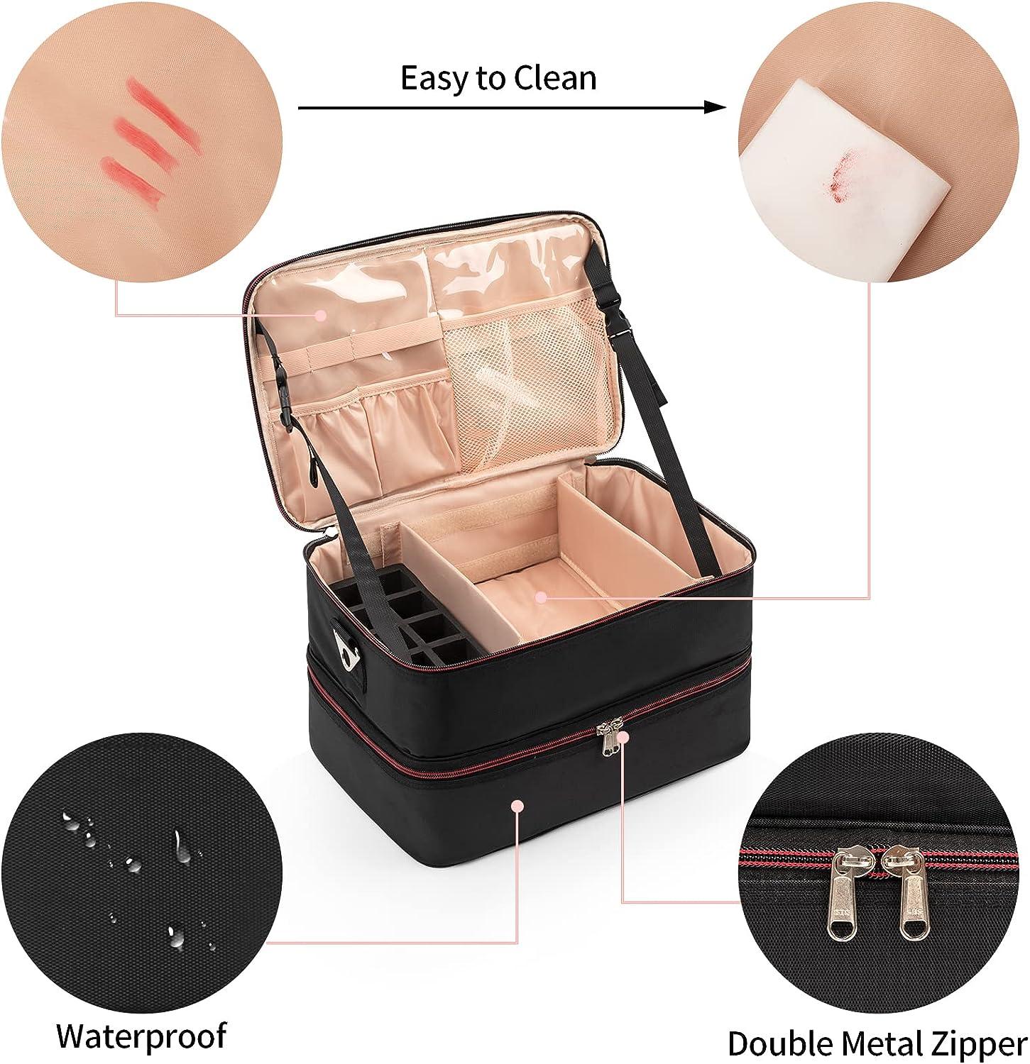 Ethereal Nail Polish Organizer Bag, Nail Polish Holder Travel Case