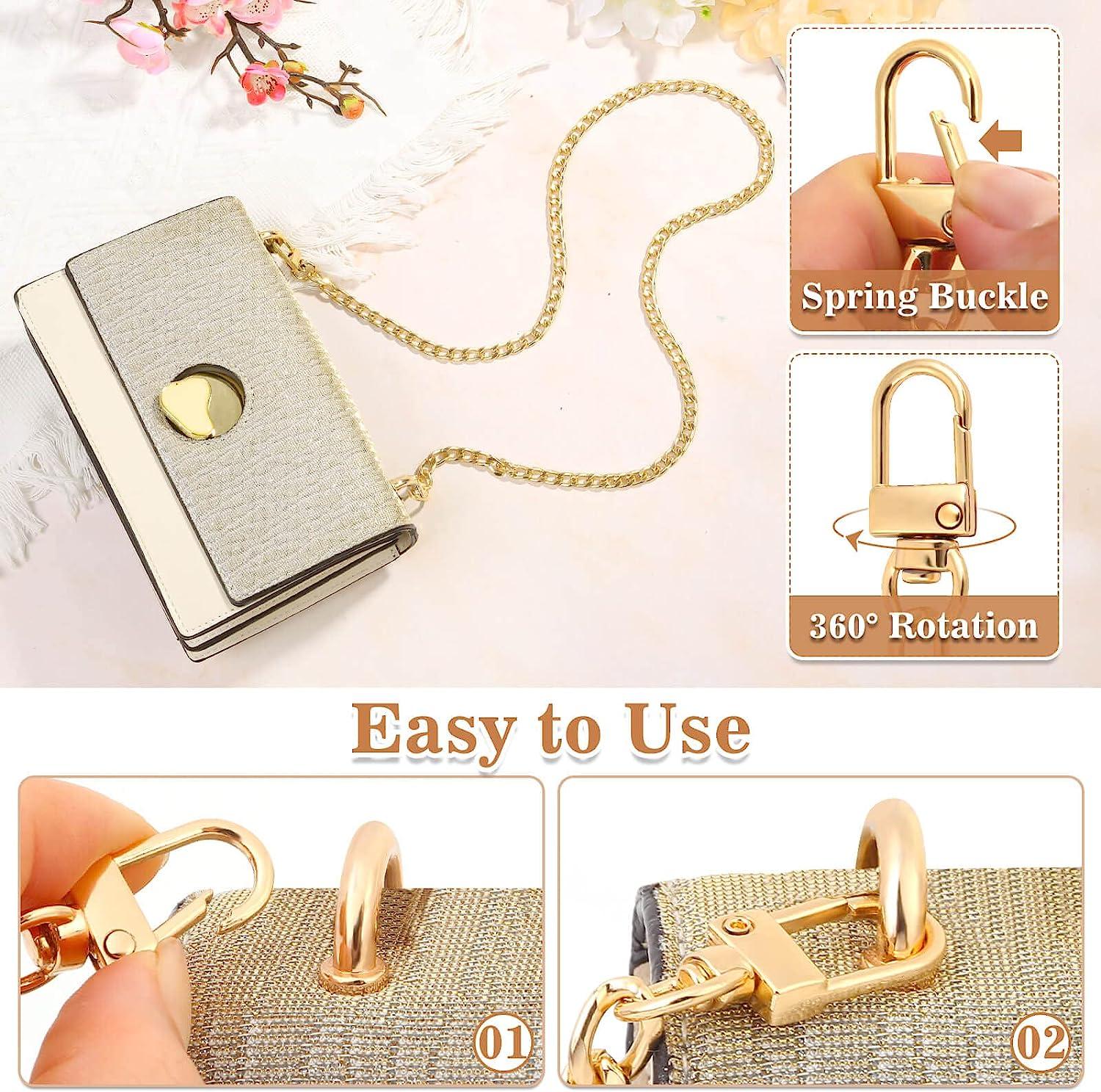 Purse Chain 5in DIY Gold Purse Chain Strap Strap Extensions Bag DIY  Supplies For Crossbody Bags Handbags Clutches - AliExpress