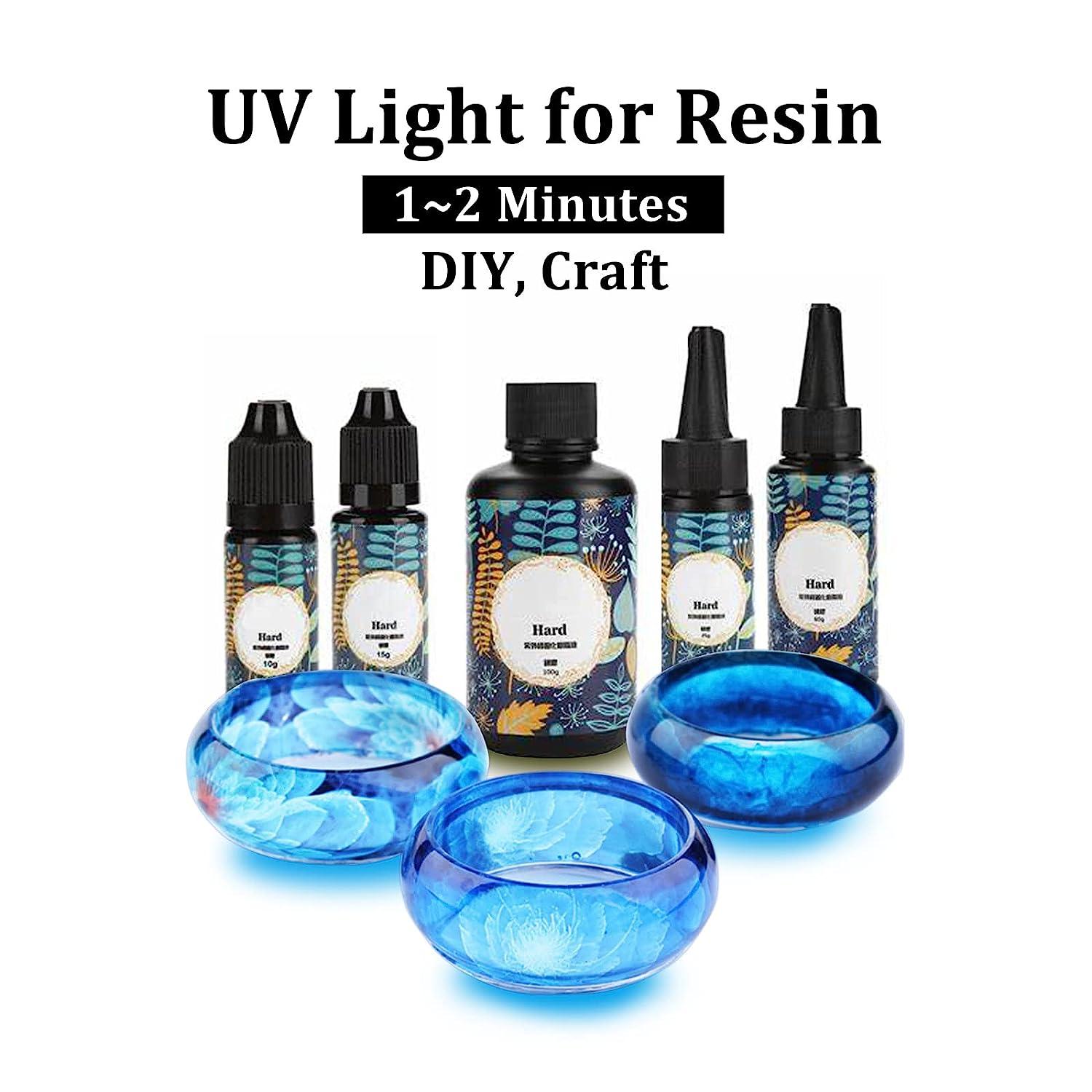 UV Resin Curing Light Box with 6 High Power UV LED Beads