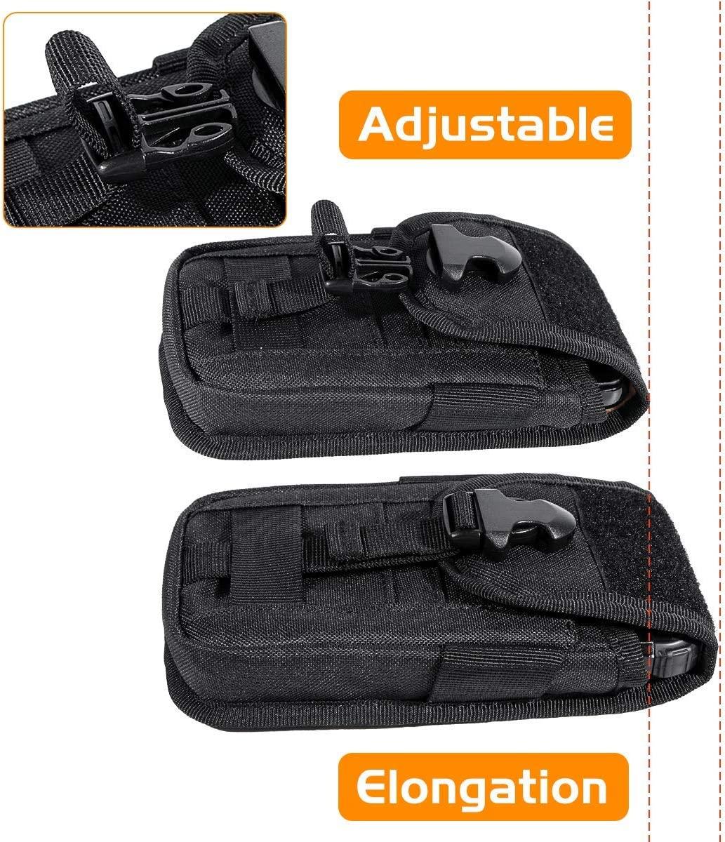  IronSeals Molle Tactical Pouch Compact Utility Gadget Waist Bag  Phone Holster for iPhone 15 Pro/15/14 Pro/14/13 Pro/13/13 Mini/12 Pro  Max/12 Pro/12/12 mini/11 Pro Max/XS Max/XR/X, Samsung S22/S20/S10 : Cell  Phones 