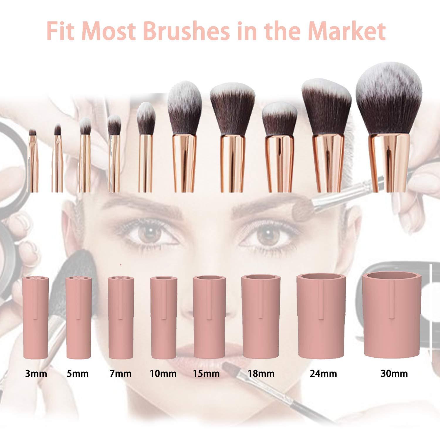 UpgradedMakeup Brush Cleaner, Electric Make Up Spinning Dryer