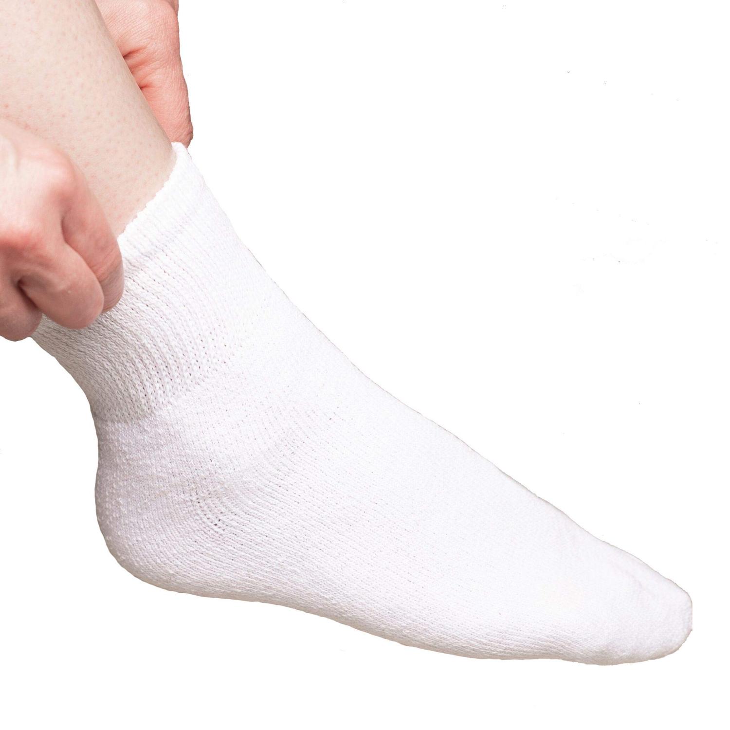 USA Diabetic Socks -Soft Comfortable Cotton - Non-Binding Wide