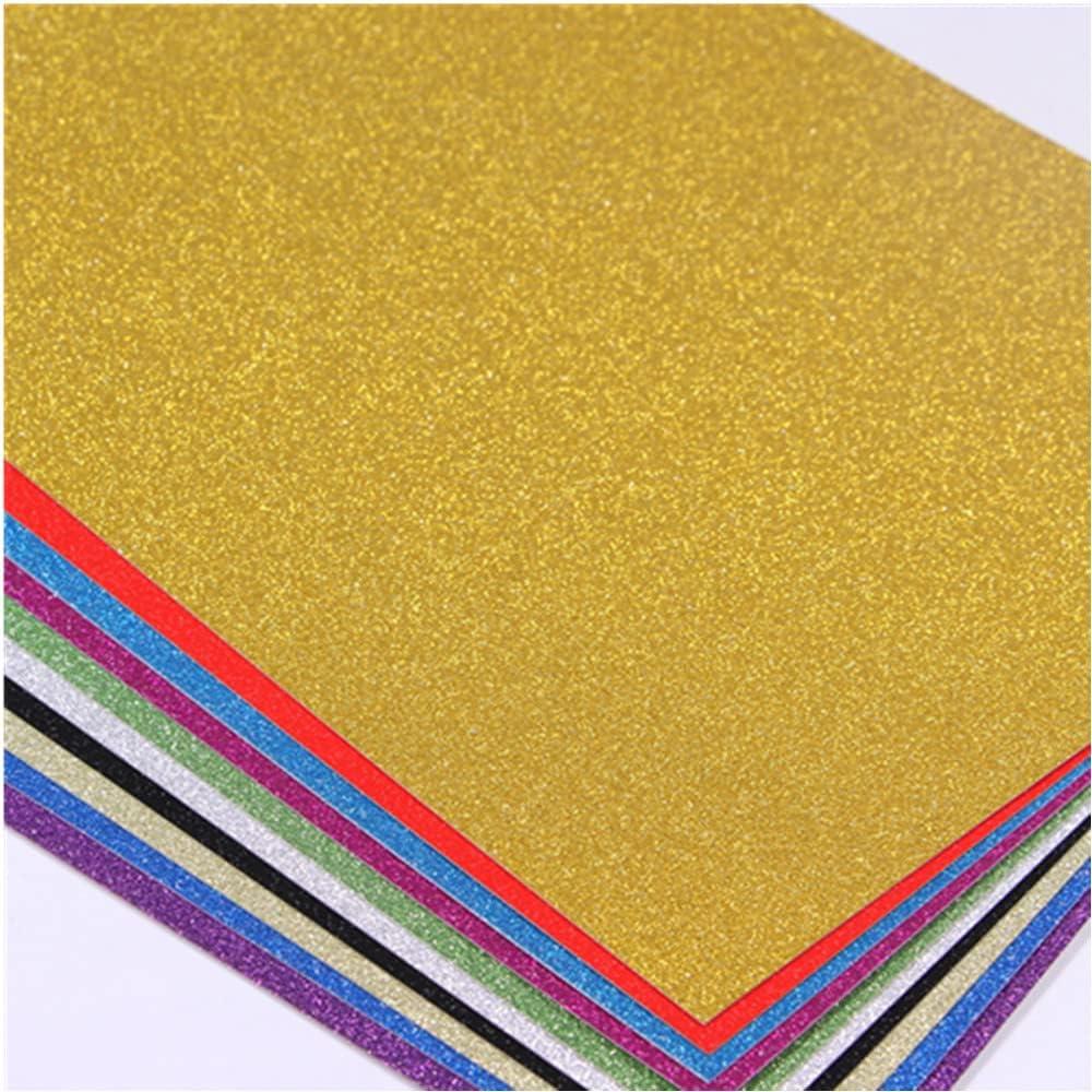 Hysiwen 20 Sheets Gold Glitter Cardstock, 250gsm/92lb A4 Sparkly Paper for  Making Cards, Invitations, Paper Crafts, Party Decoration