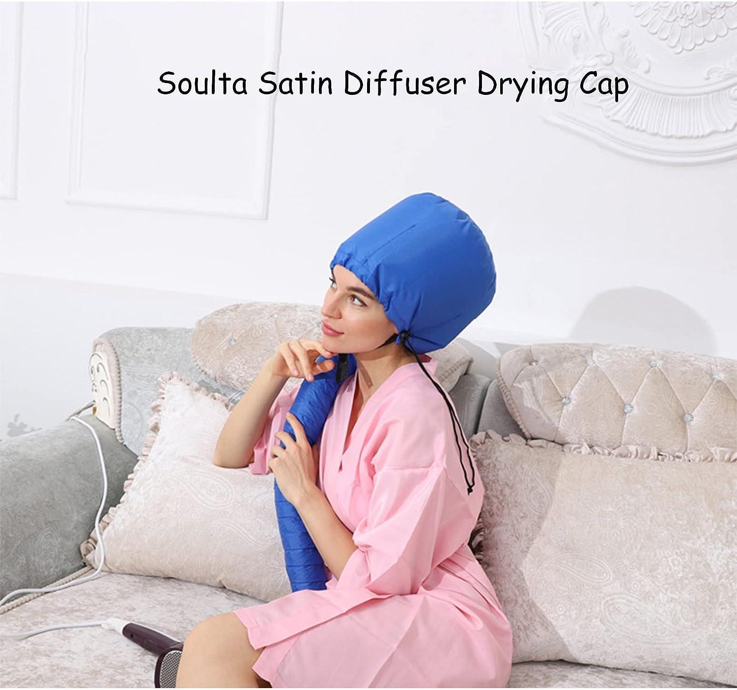 Soulta Beauty Satin Diffuser Drying Cap