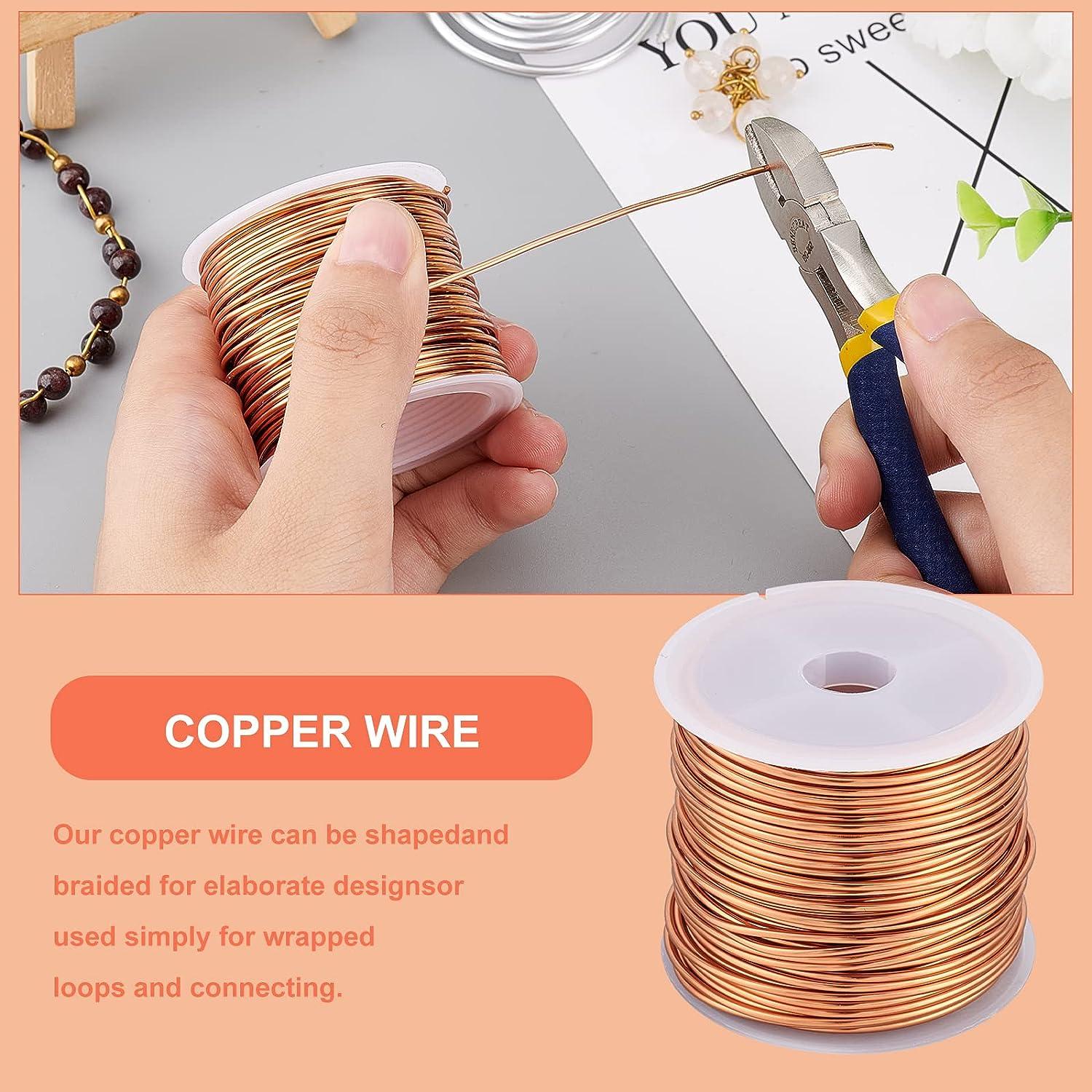 16 Gauge Jewelry Wire, Craft Wire Tarnish Resistant Copper Wire