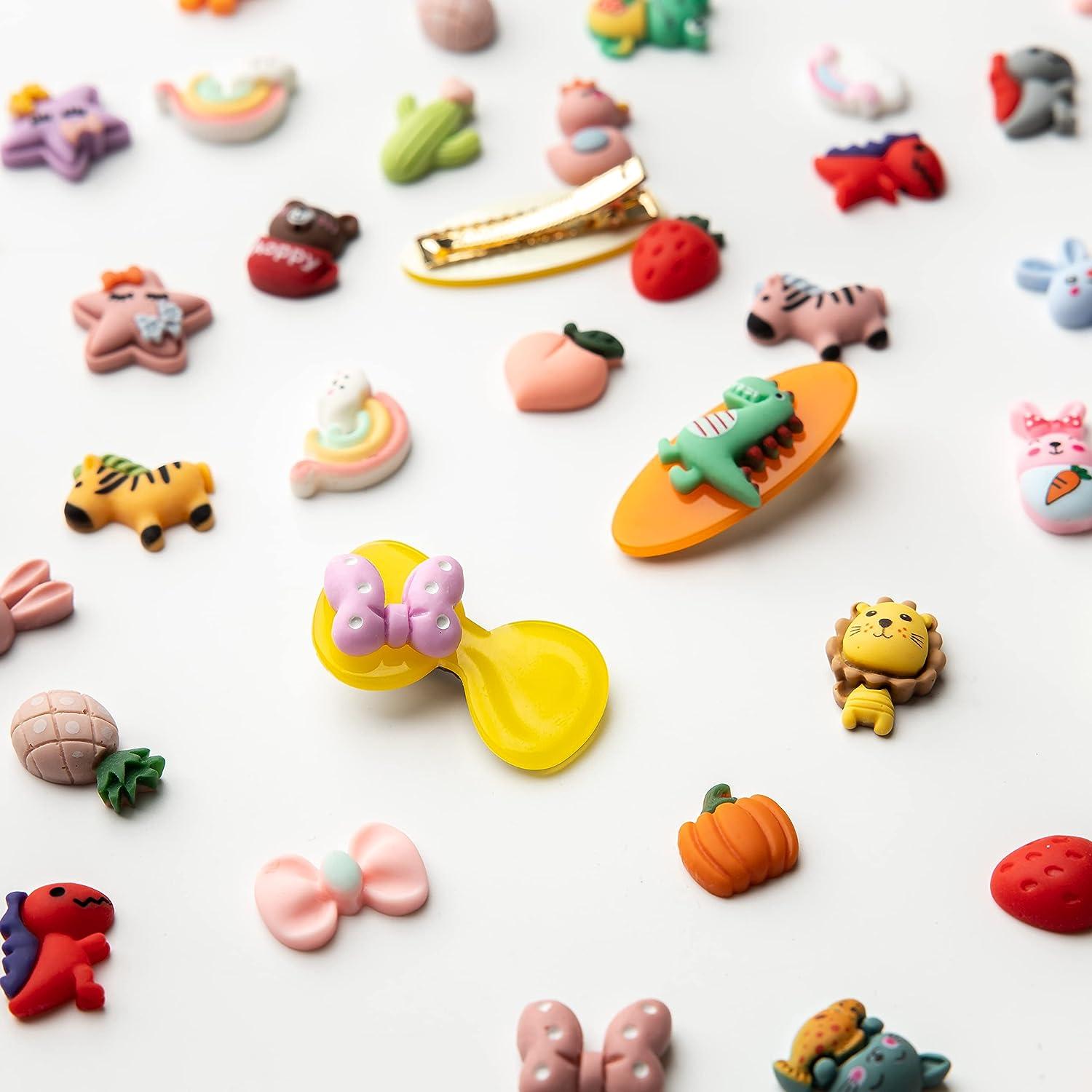 Slime Charms Food Cute Set - Mixed Lot Assorted Food Resin