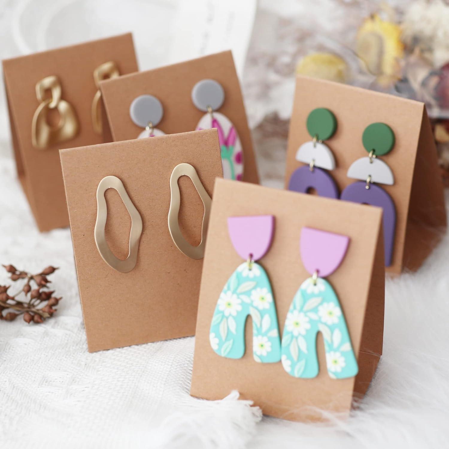 Earring Cards For Selling Including Earring Holder Cards Earring Packaging  Craft