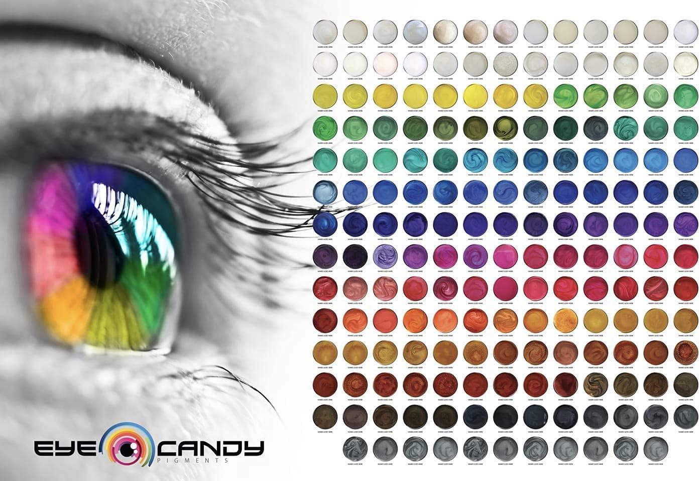 Eye Candy Pearls Pigments Variety Mica Pigment Powder Set A - Epoxy Resin Art - Woodworking - Cosmetic Grade Mica Powder - Bath Bombs - Pigment