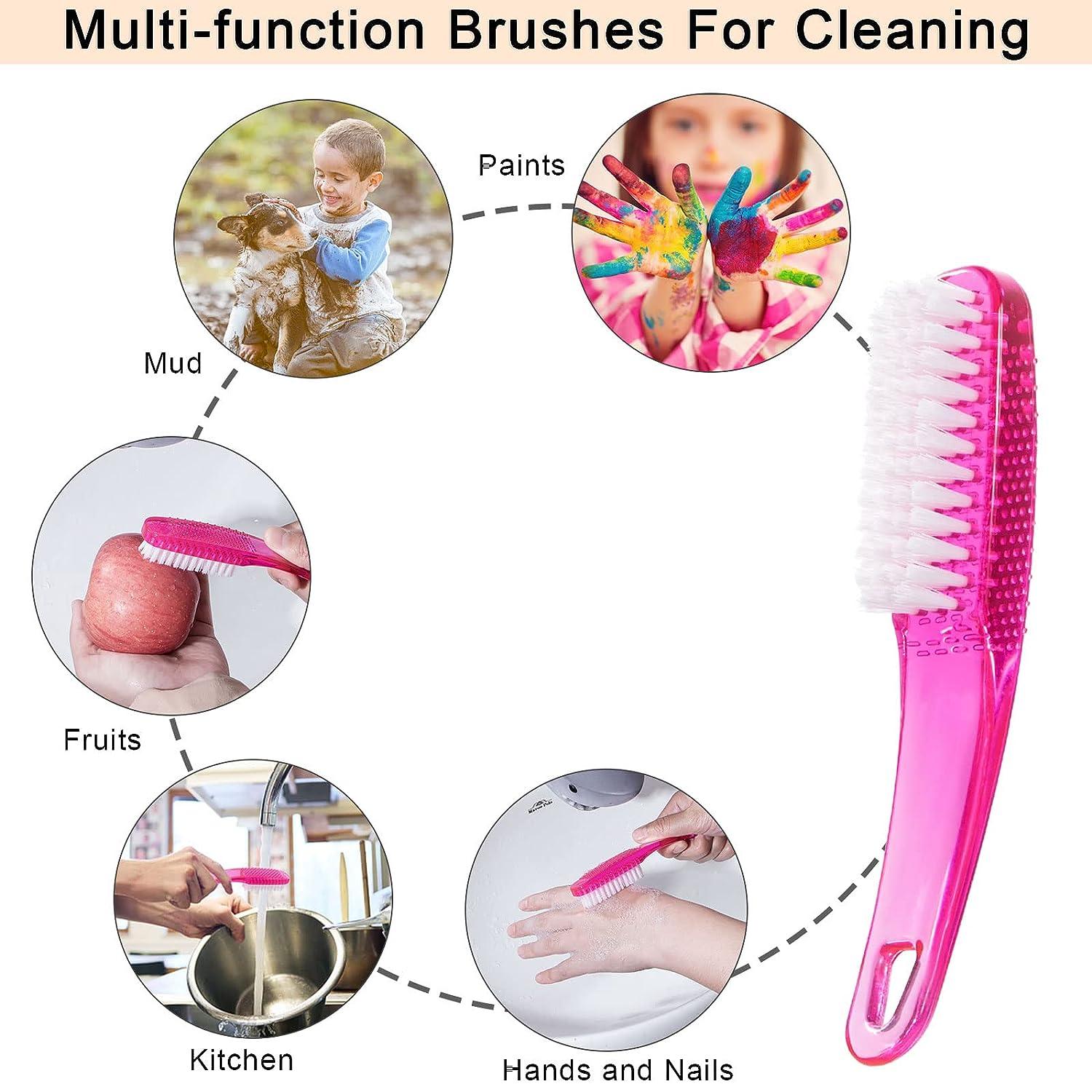 2 Pcs Multifunctional Brush Cleaning Brush Kitchen Scrub Brush
