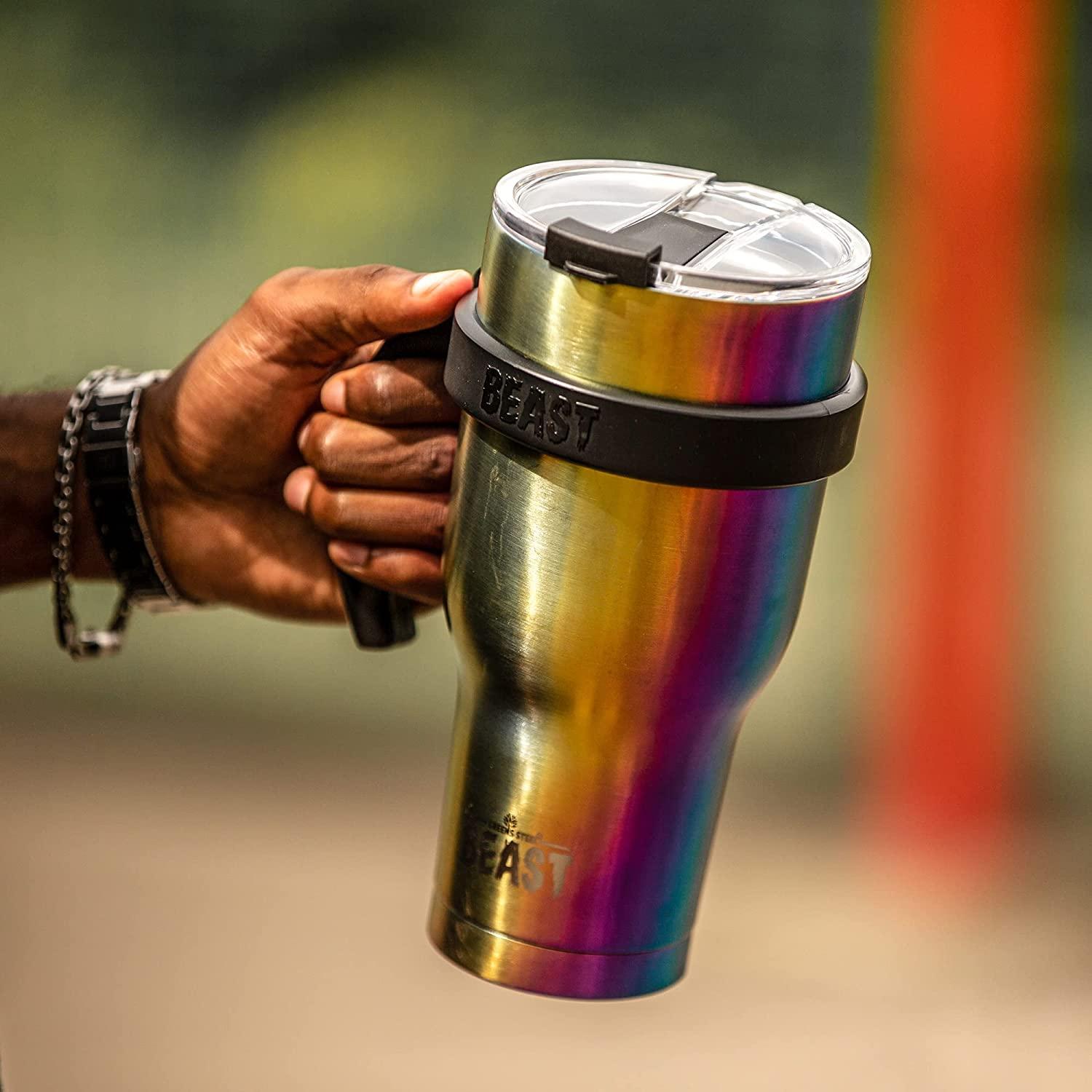 The Beast 40 oz Stainless steel insulated coffee/ice Tumbler 